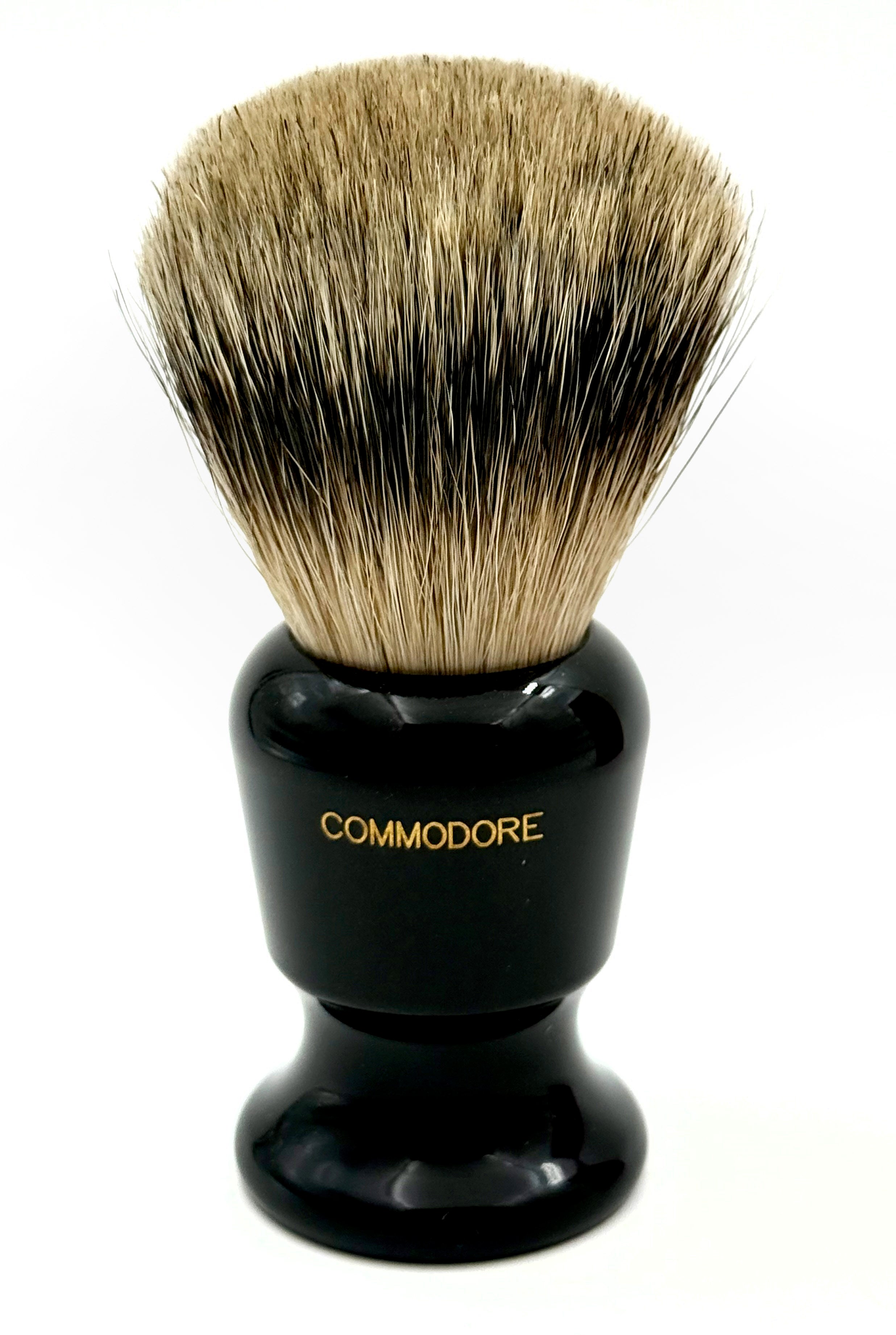 Simpsons Commodore X3 Best Badger Shaving Brush - Ebony Handle