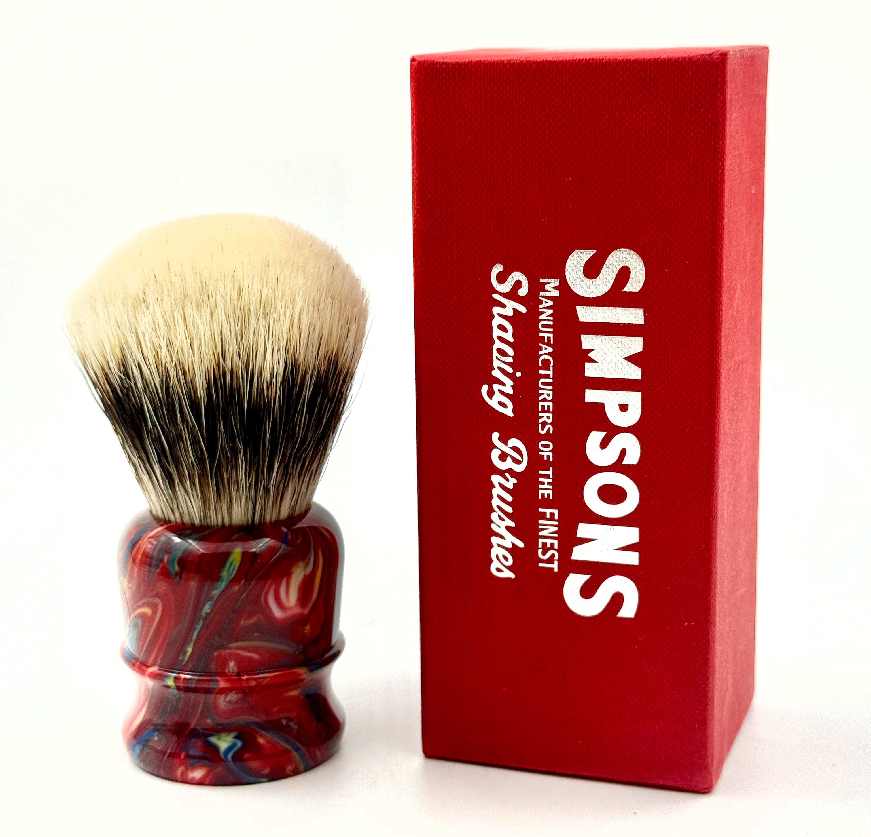 Limited Edition Simpson Chubby CH3 Manchurian Badger Shaving Brush - Triton