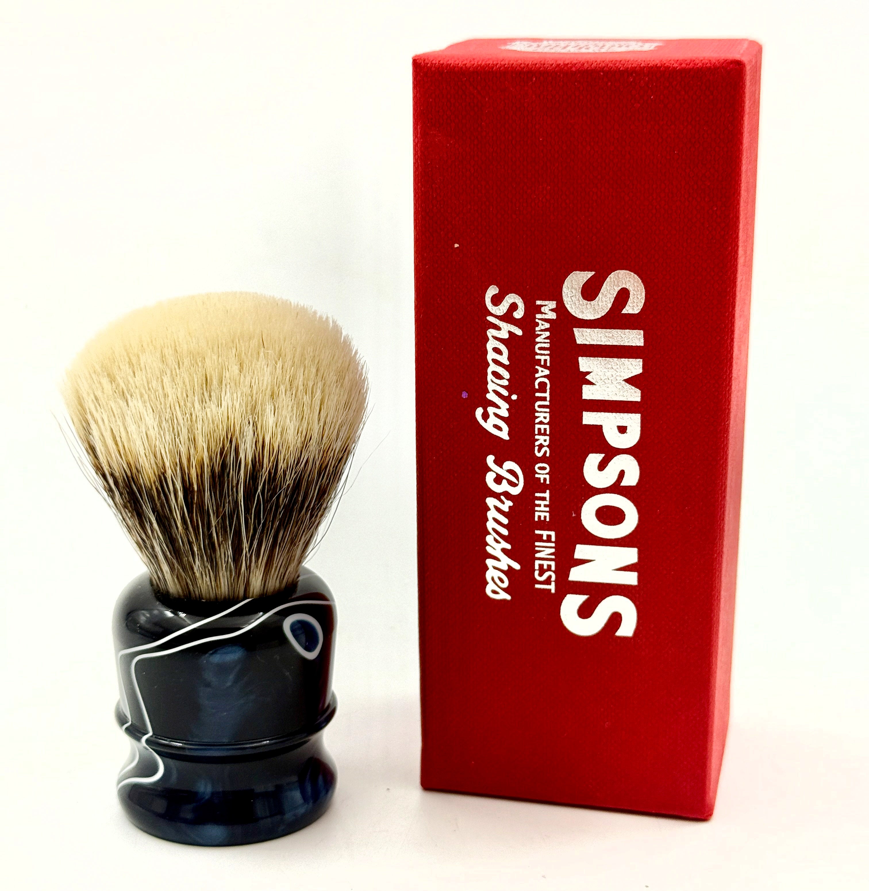 Limited Edition Simpson Chubby CH1 Manchurian Badger Shaving Brush - Cyclone