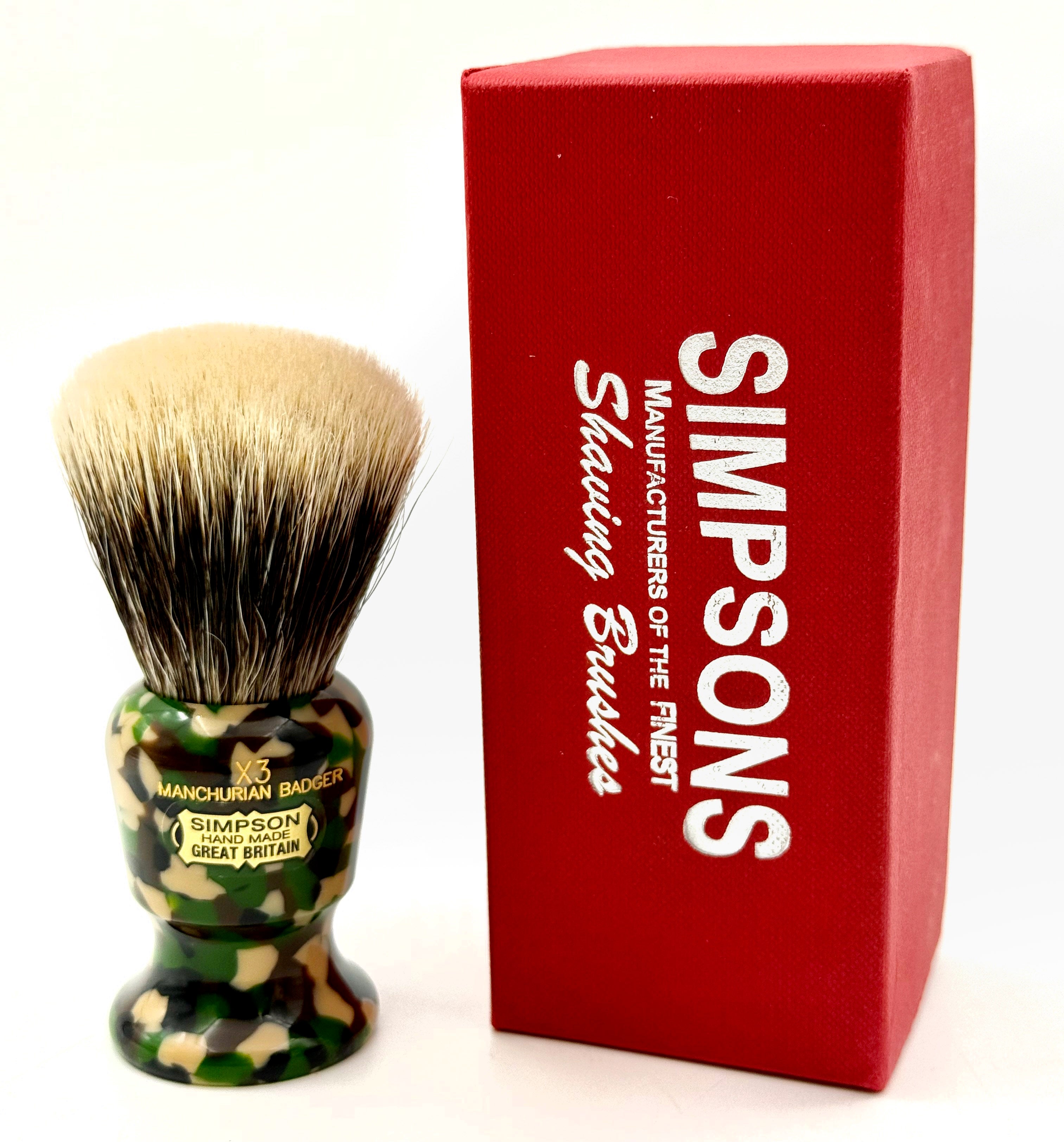 Blaireau de rasage Simpsons Commodore X3 Best Badger