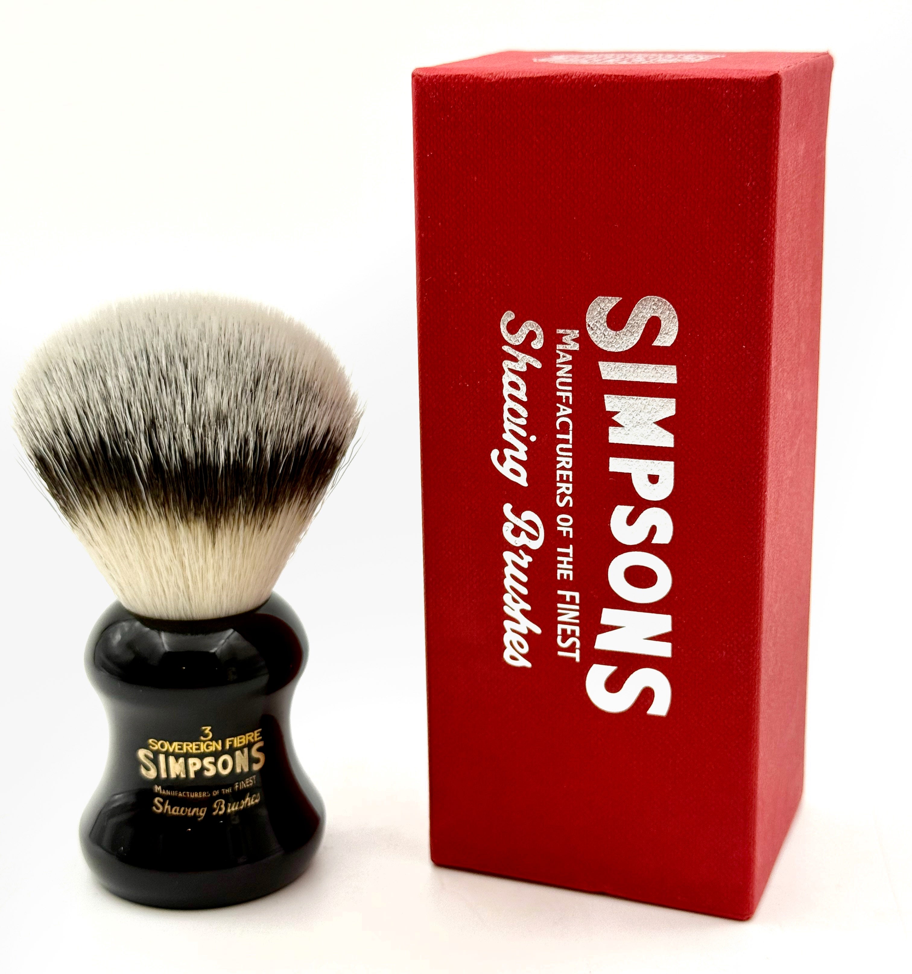 Limited Edition Eagle 3 Sovereign Synthetic Shaving Brush - Ebony