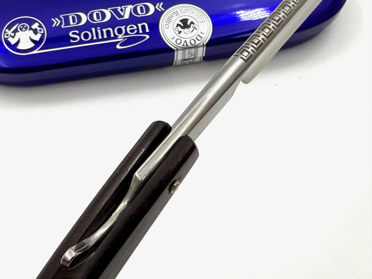 Dovo "Master's" Stainless Steel 6/8 Full Hollow Solingen Straight Razor