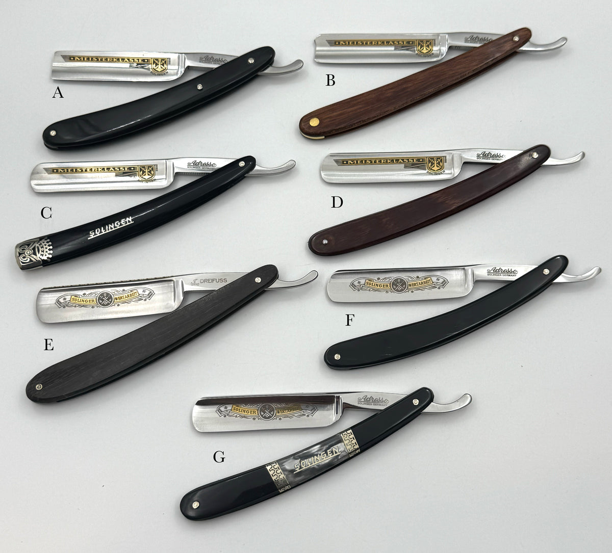 Professional Straight Razors for Sale | Men's Straight Razors