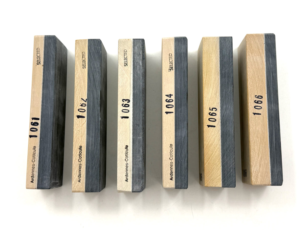 Belgian Coticule - 125mm x 40mm (4.9 x 1.5") Select Grade Sharpening Stone - CHOOSE YOUR STONE