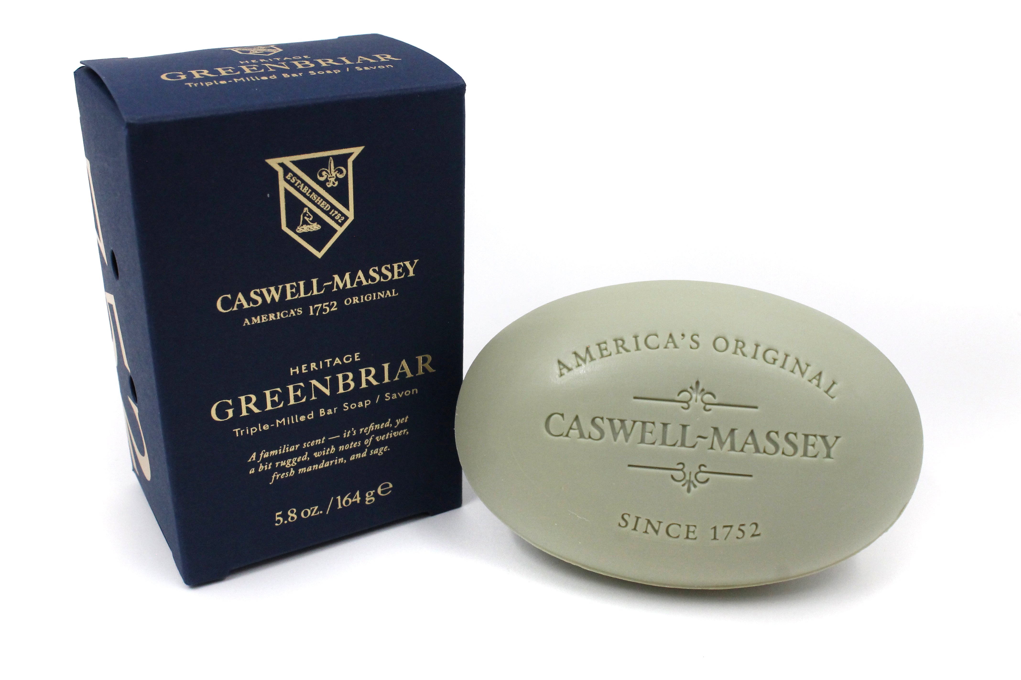 Caswell Massey Greenbriar Bar Soap