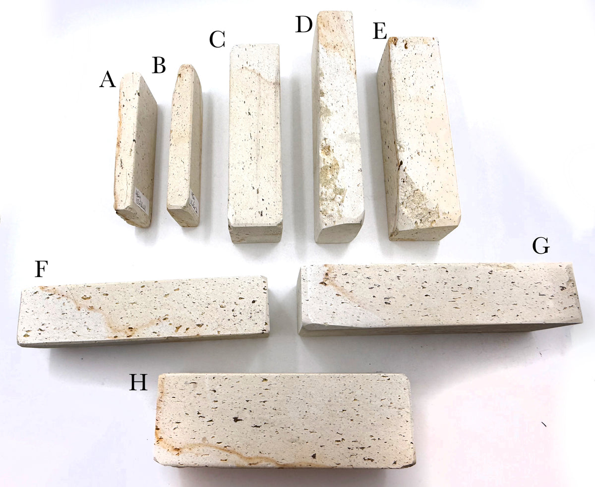 Binsui Medium Grit Japanese Natural Toishi Whetstone - Choose Your Stone