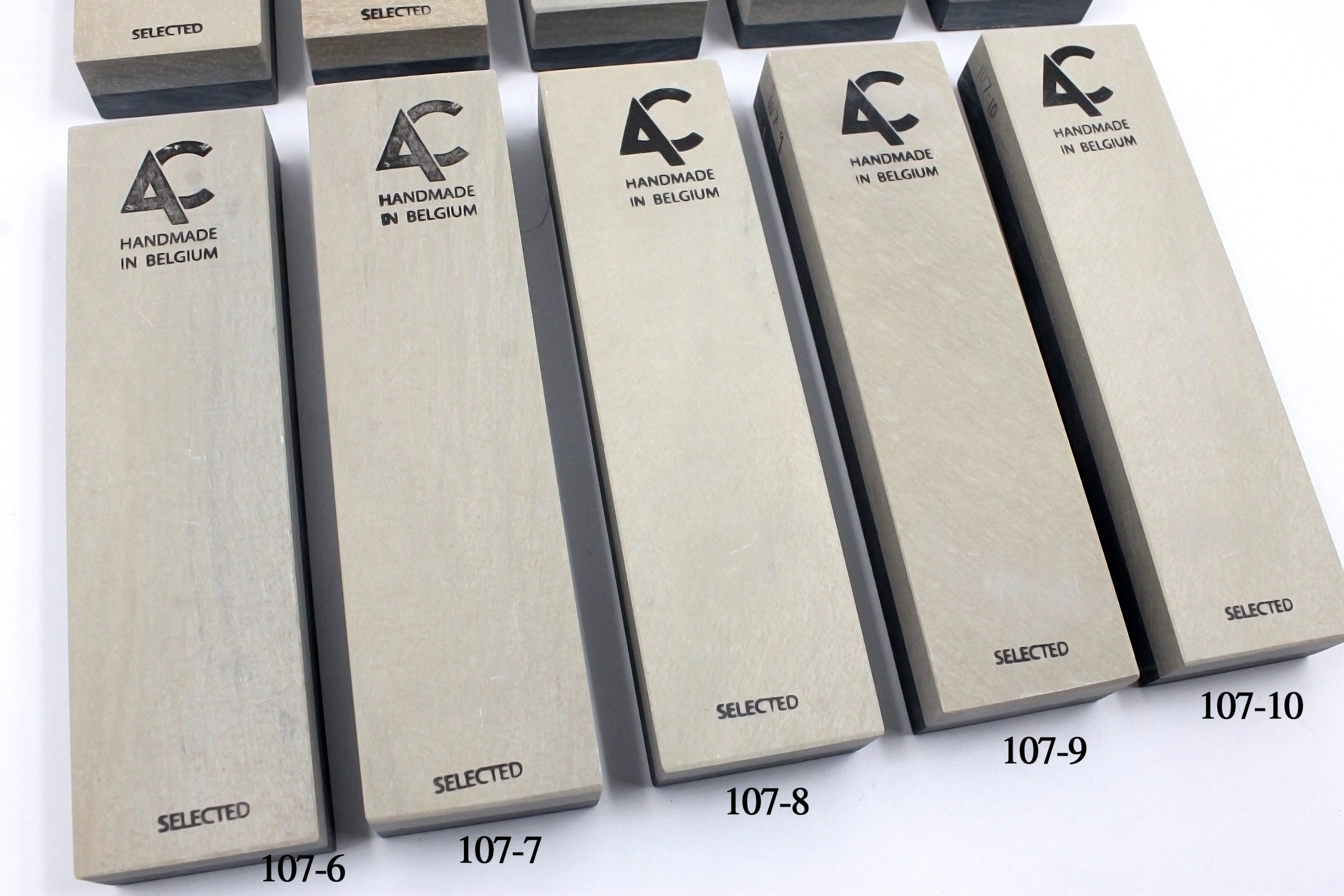 Belgian Coticule - 150mm x 40mm (6 x 1.5") Select Grade Sharpening Stone with Slurry Stone - CHOOSE YOUR STONE