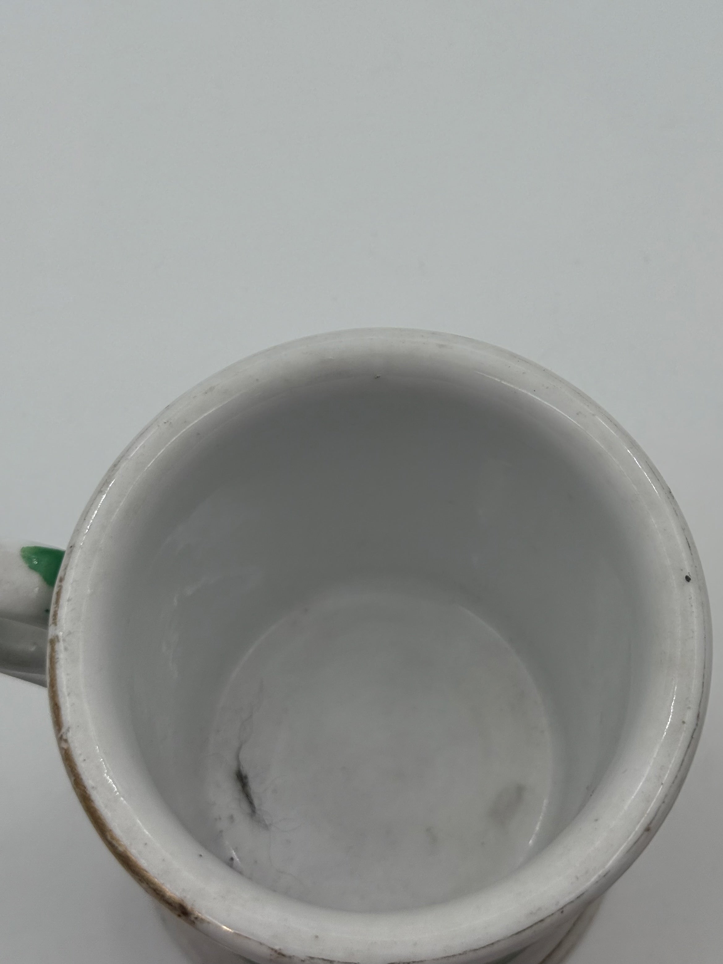 Antique Handpainted Personalized Shaving Mug