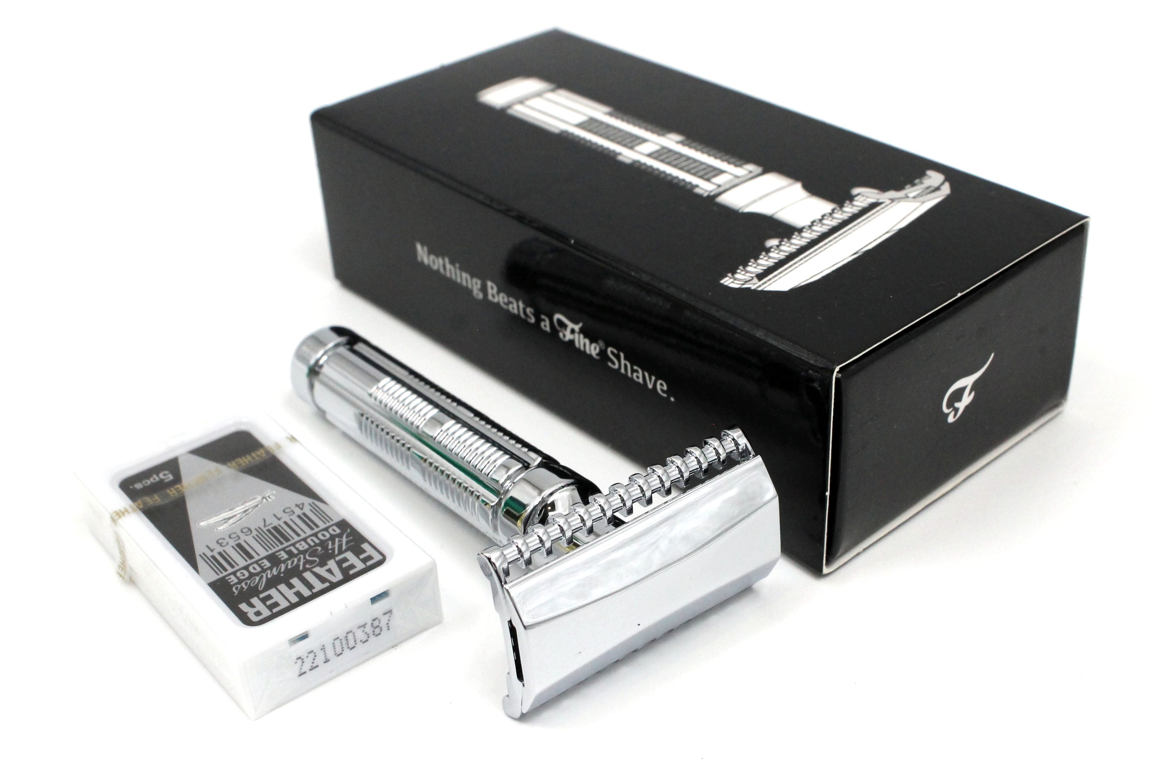 Fine Accoutrements Stainless Steel & Chrome DE5 Heavy Duty Safety Razor