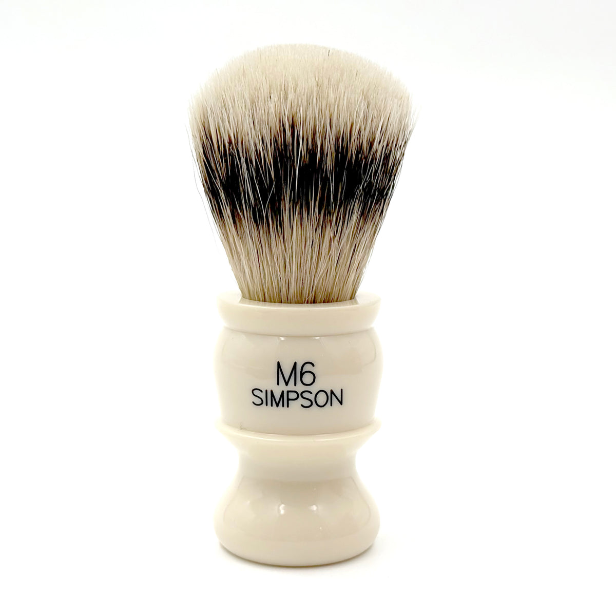 Limited Edition Simpsons M6 Super Badger Shaving Brush - Faux Ivory