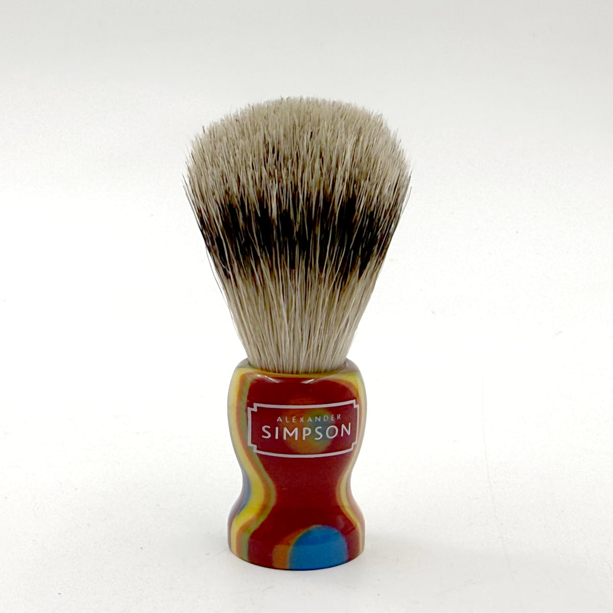 Limited Edition Simpsons Wayfarer Best Badger Travel Shaving Brush - Disco Haze