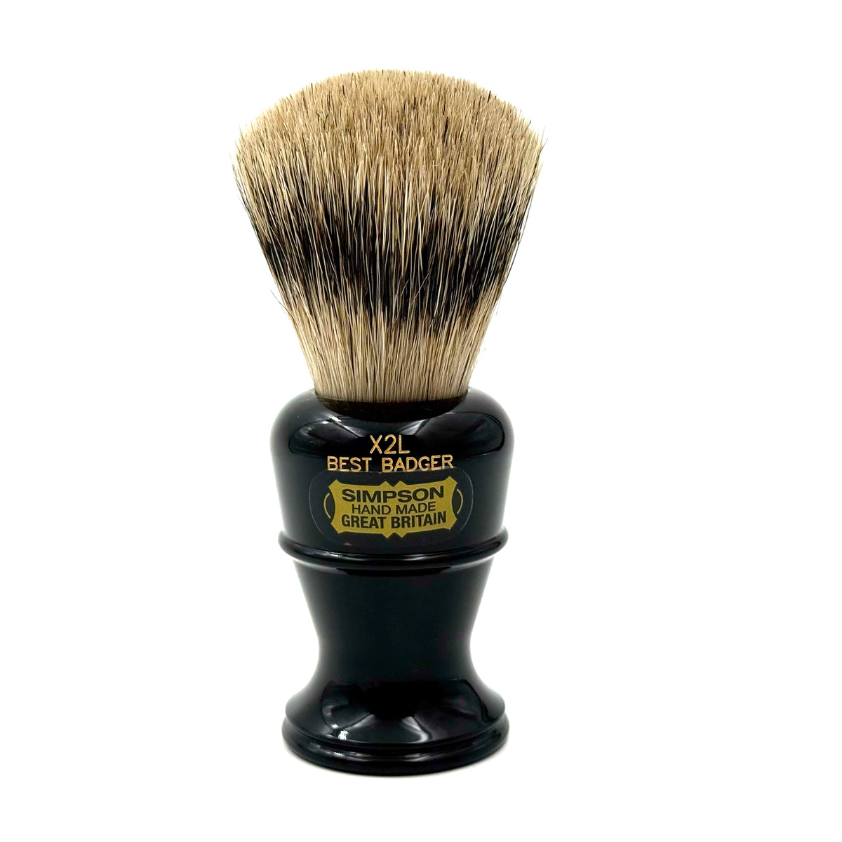 Simpsons Colonel X2L Best Badger Shaving Brush - Ebony