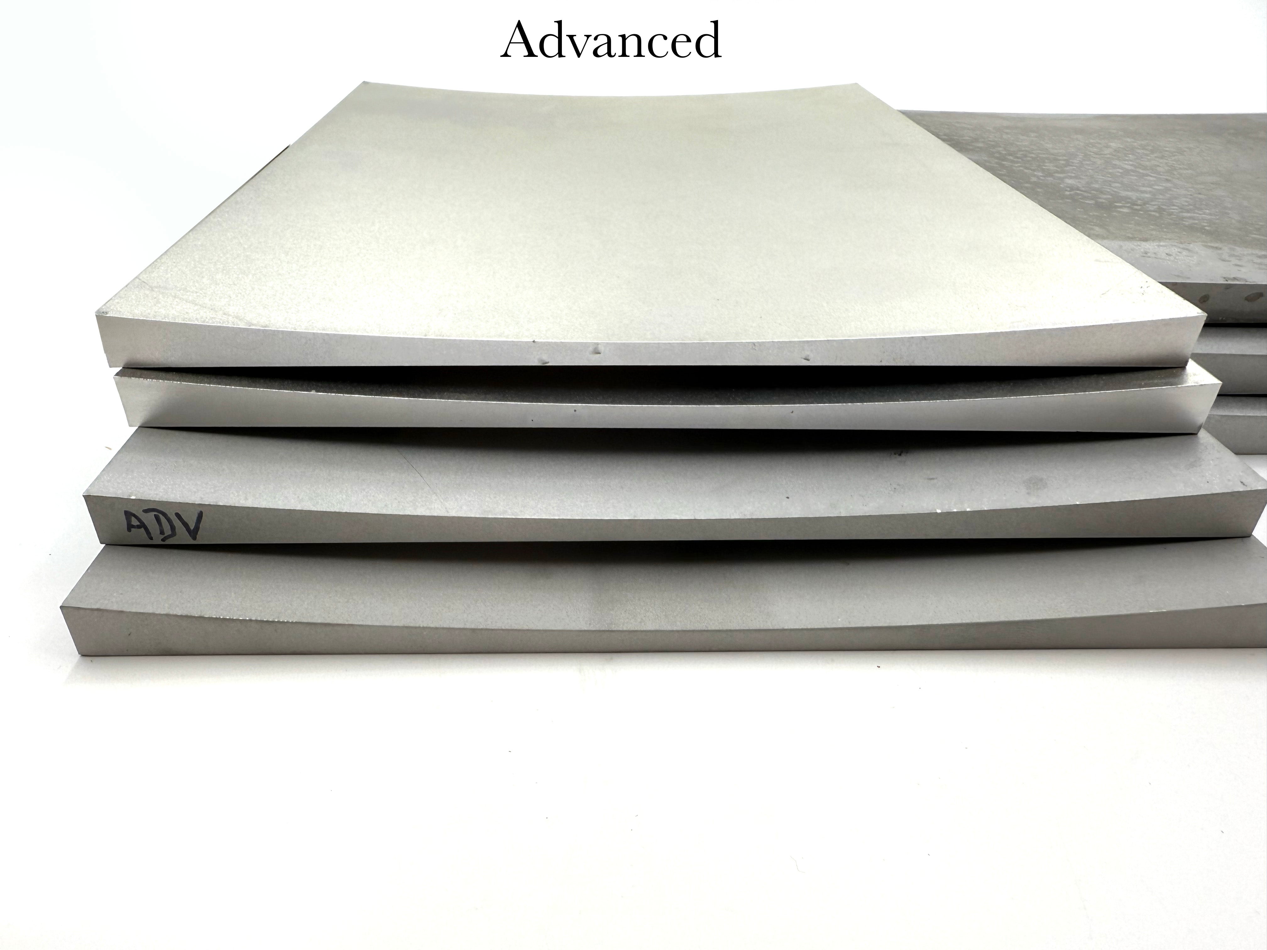 Concave Lapping Plate | 9x11x0.5″, 6061-T6 Aluminum aka "The Jarrod Plate" - preowned and new