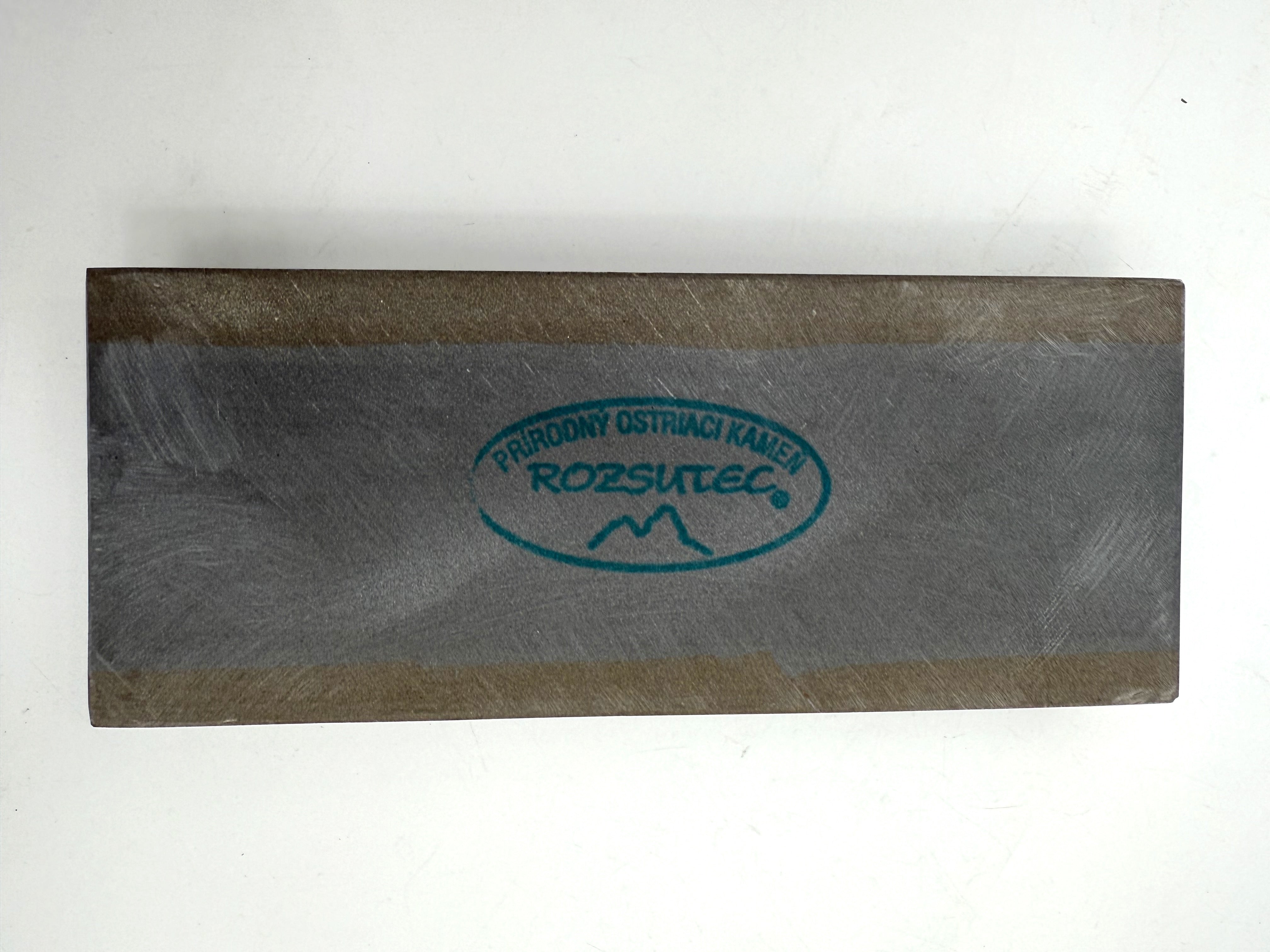 Rozsutec Natural Sharpening & Honing Stone - 8” (200mm) x 3 1/8” (80mm) x 1 1/4" (32mm)