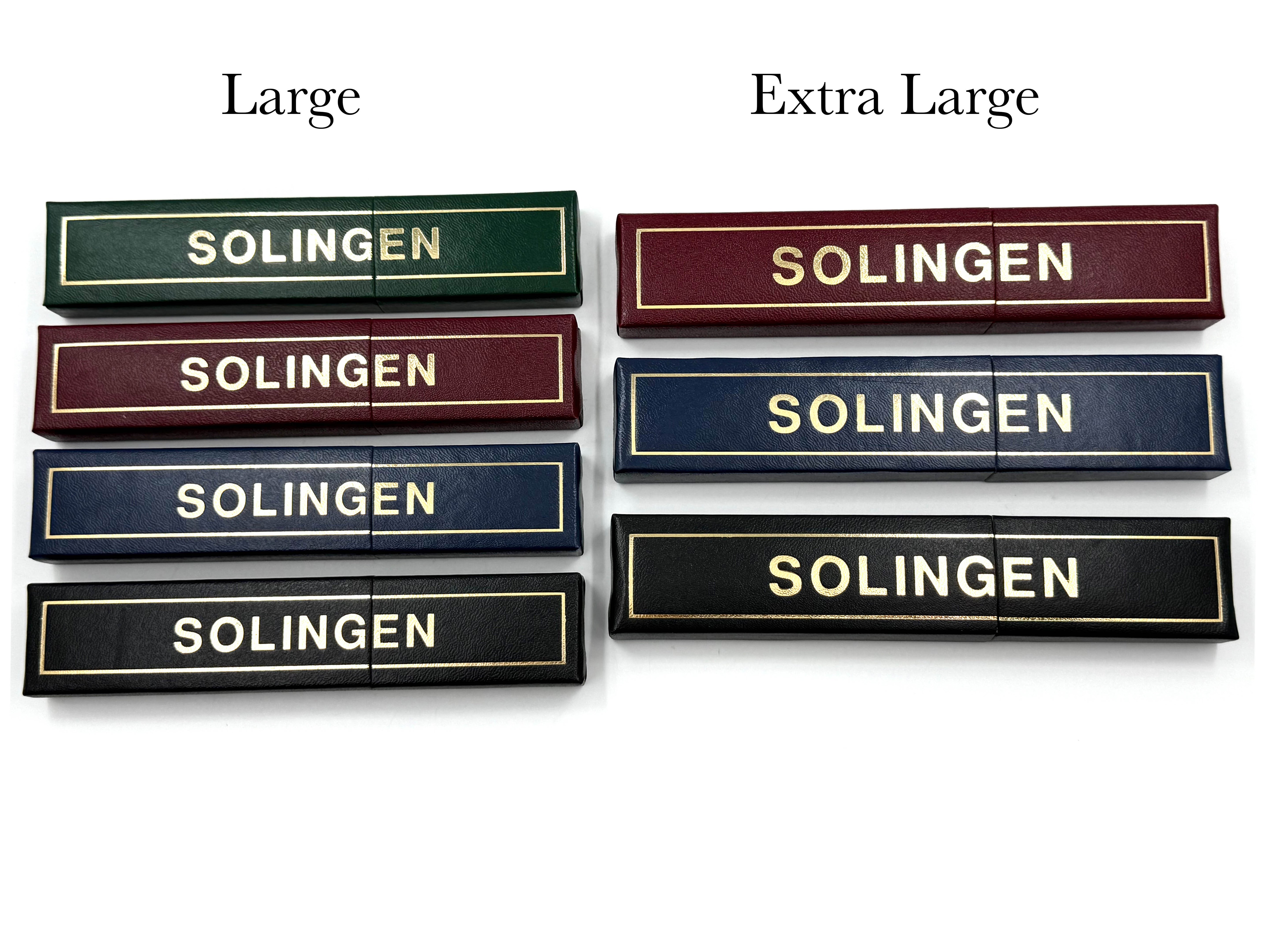 Solingen Paperboard Razor Cases - Large & Extra Large