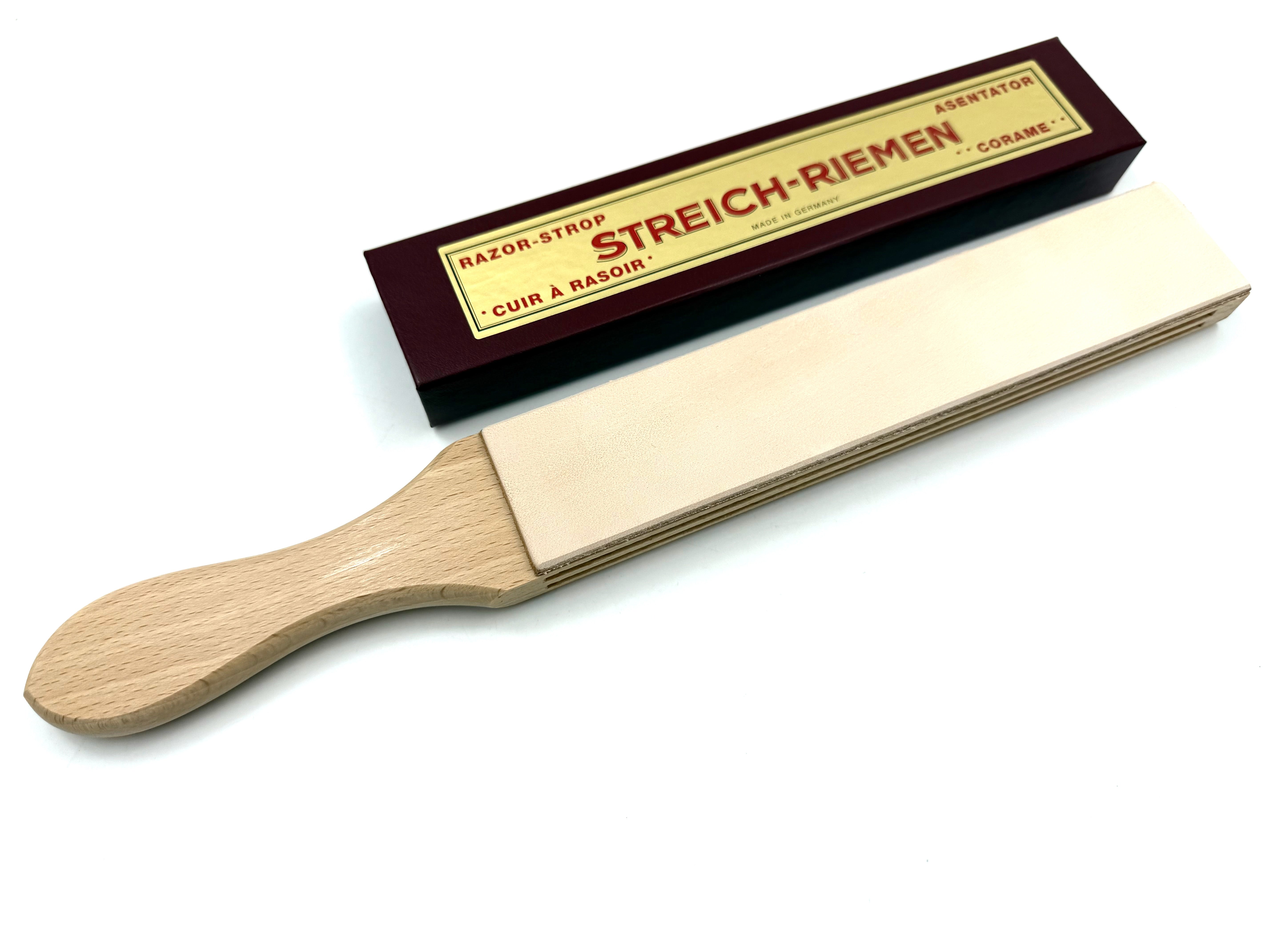 Herold Double Sided Leather Paddle Strop