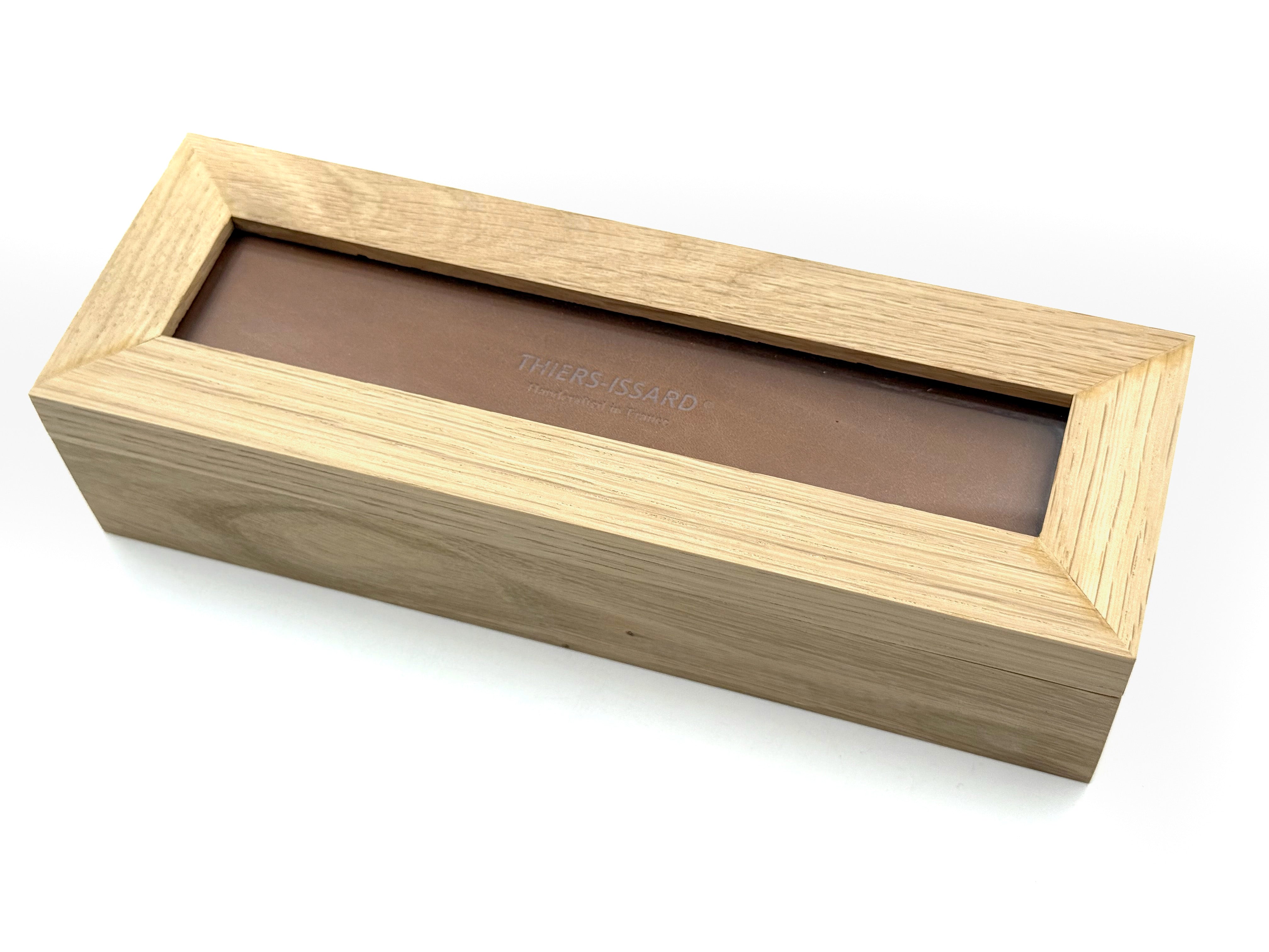 Thiers Issard Wooden Presentation / Storage Case for 2 Straight Razors