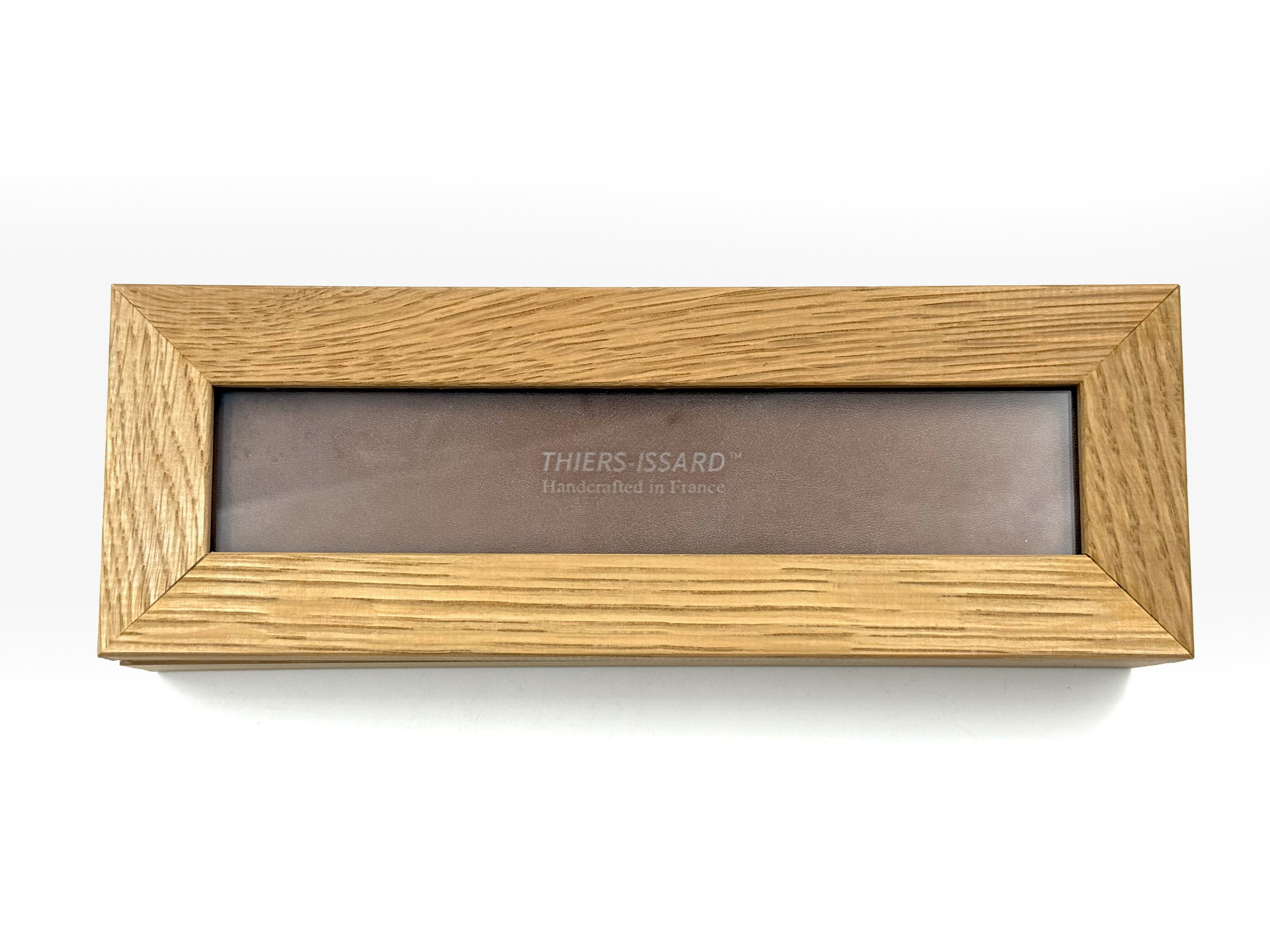 Thiers Issard Wooden Presentation / Storage Case for 1 Straight Razor