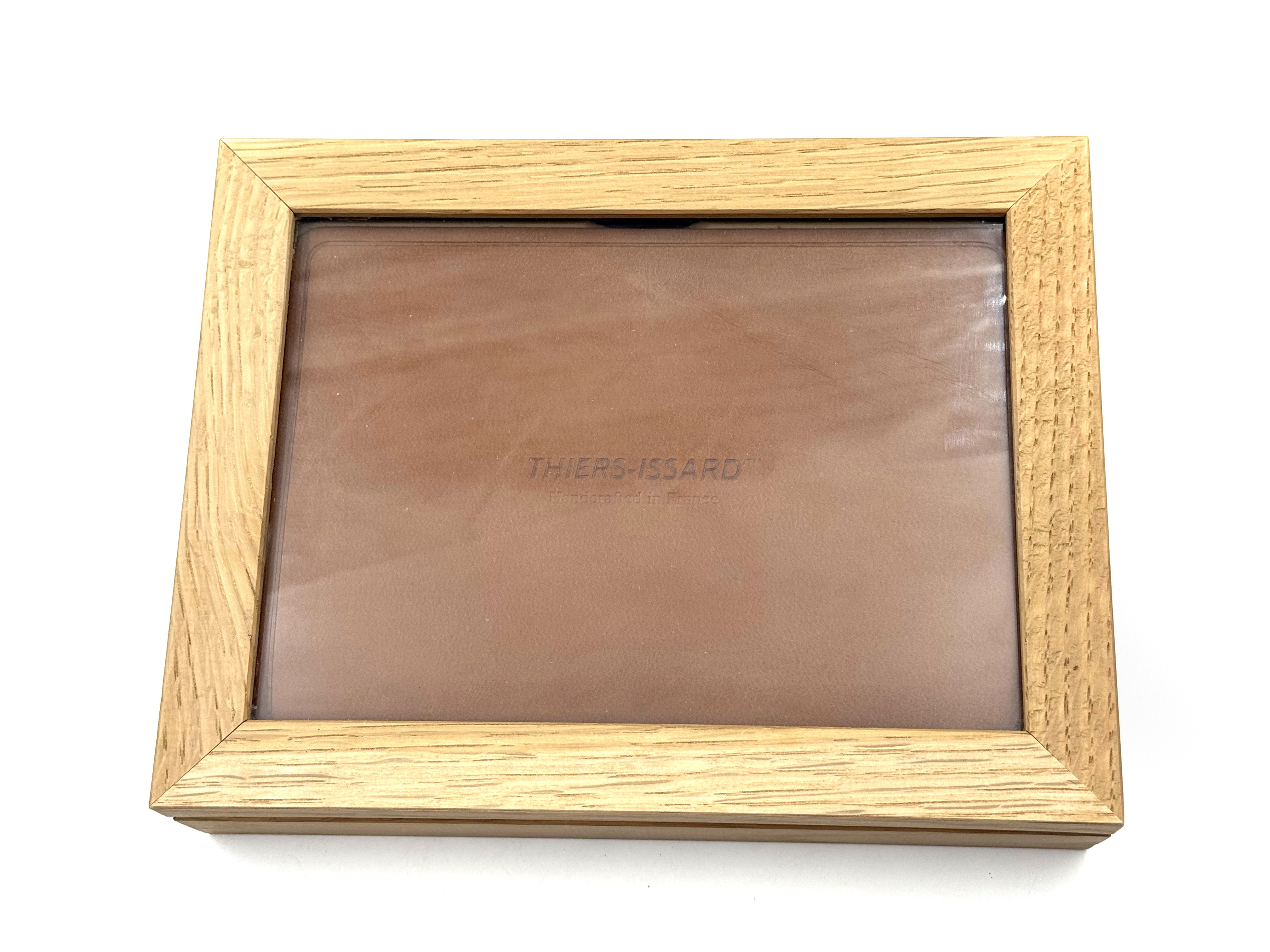 Thiers Issard Wooden Presentation / Storage Case for 7 Straight Razors