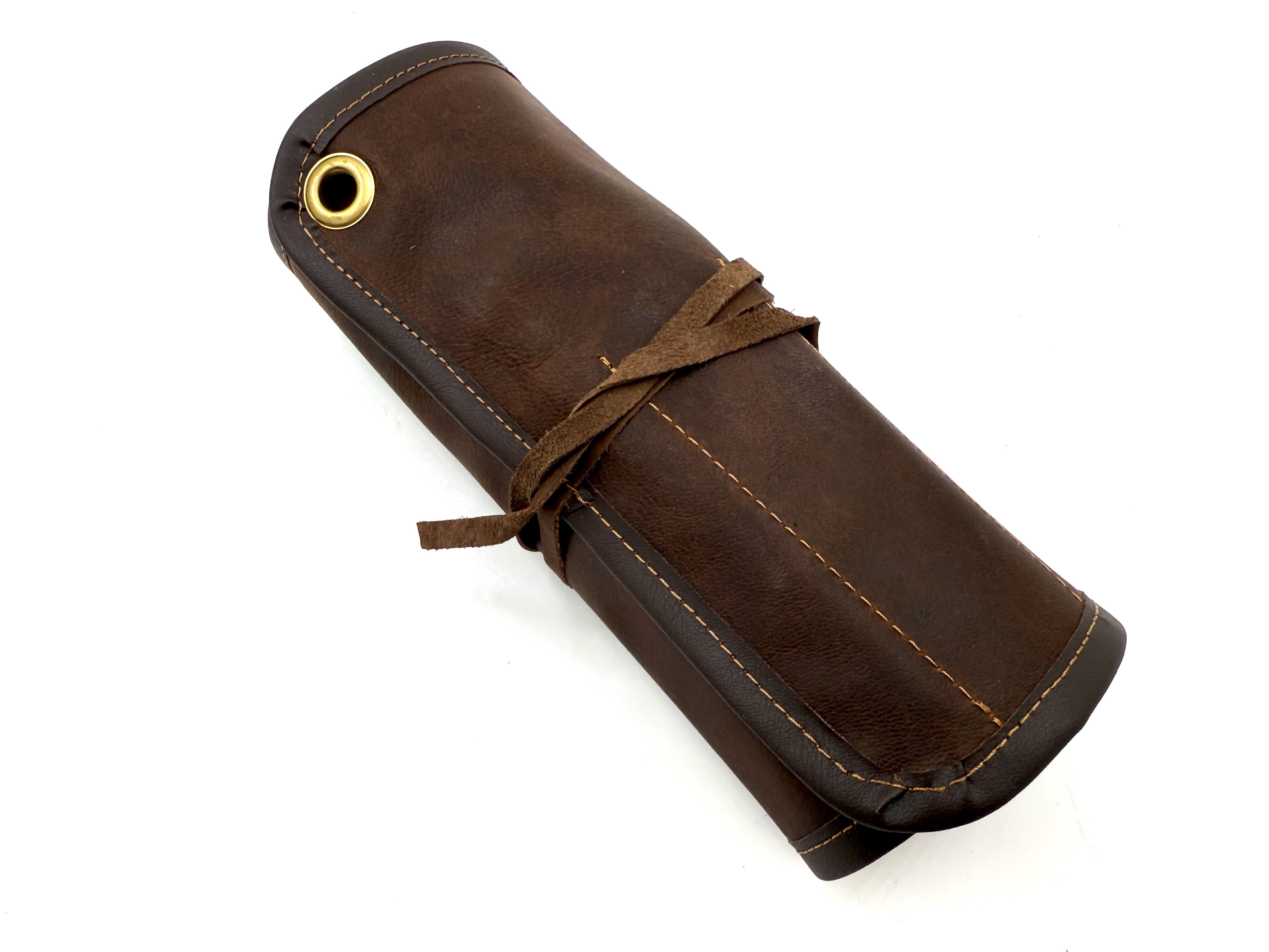 Thiers Issard Luxury Leather 7 Straight Razor Storage Roll