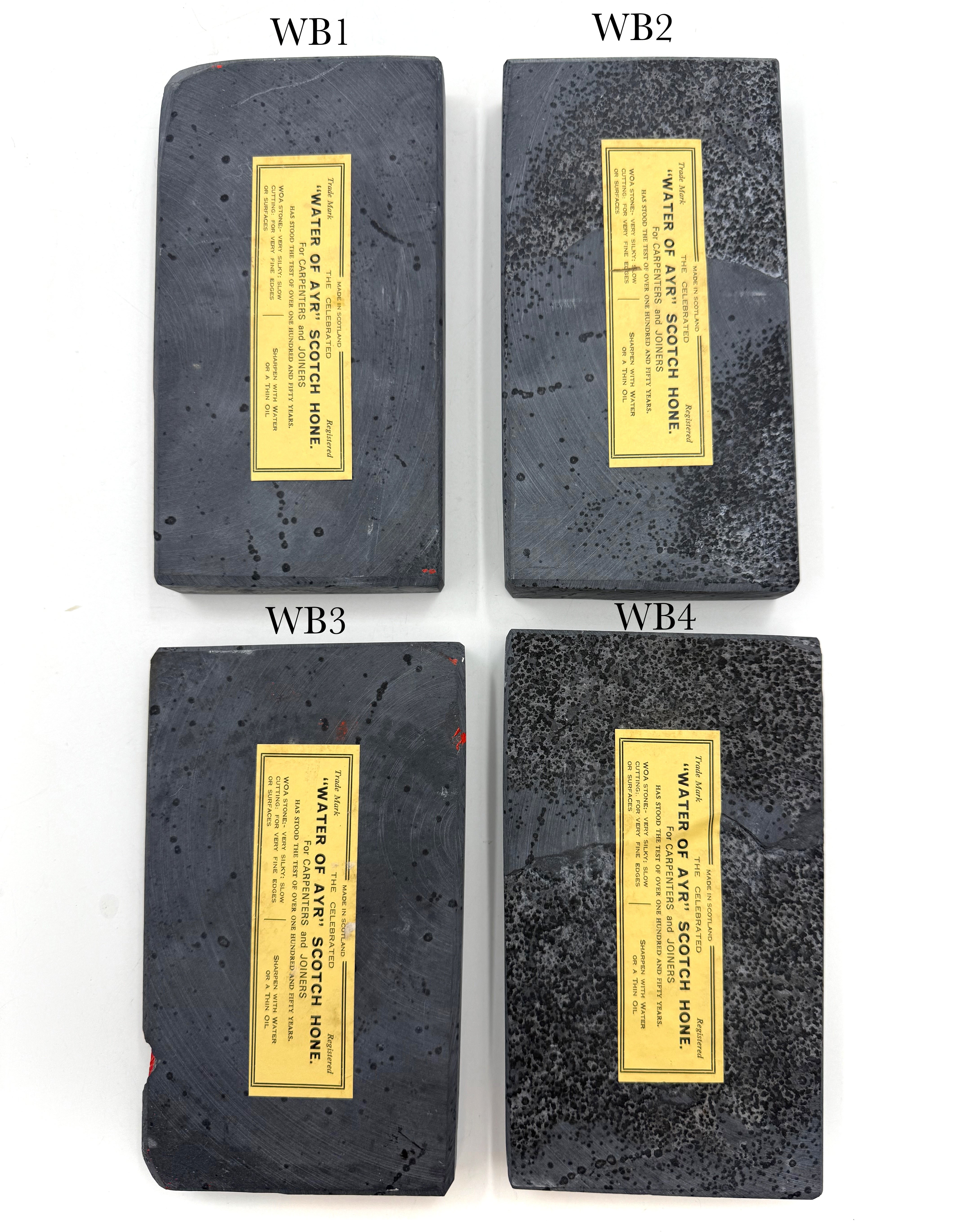 Water of Ayr Scottish Razor Hones - Barber Size - CHOOSE YOUR HONE