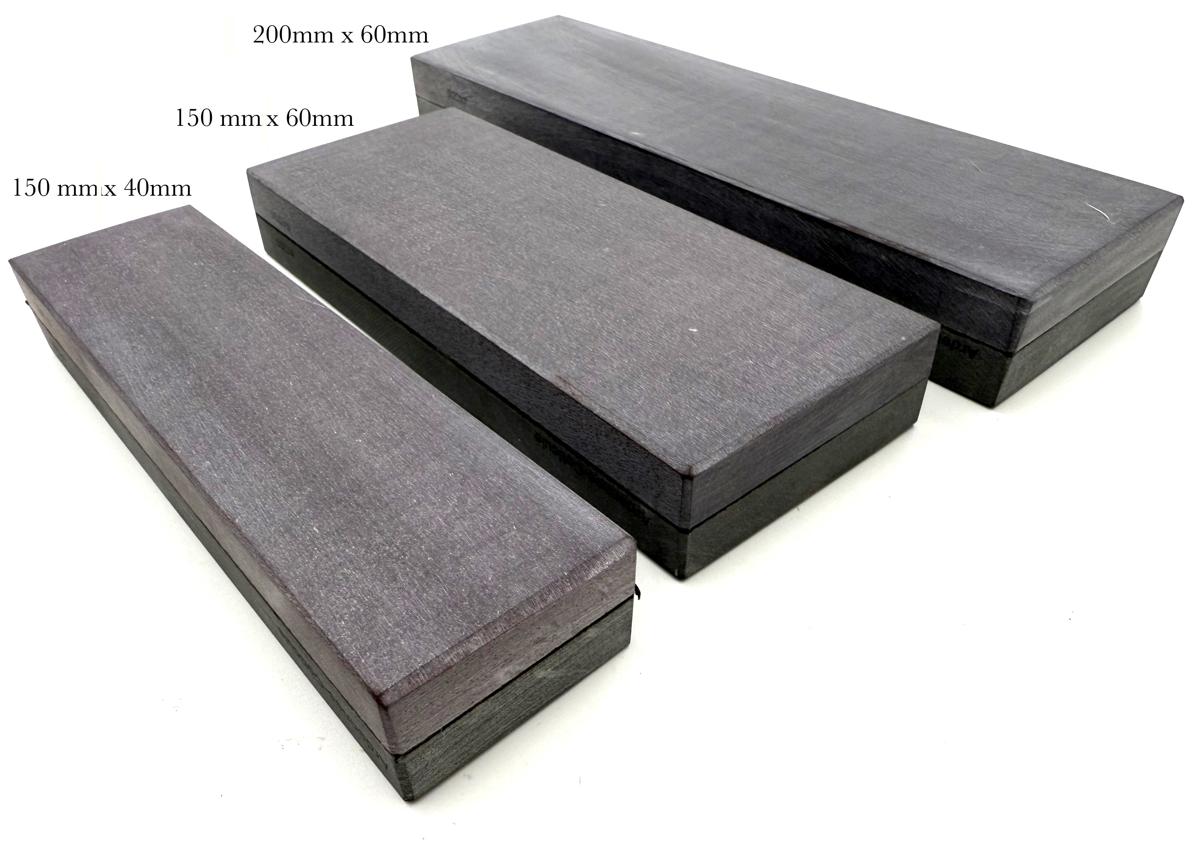 Ardennes Coticule - Belgian Blue & Pyrenees Dual Sided Sharpening Stones