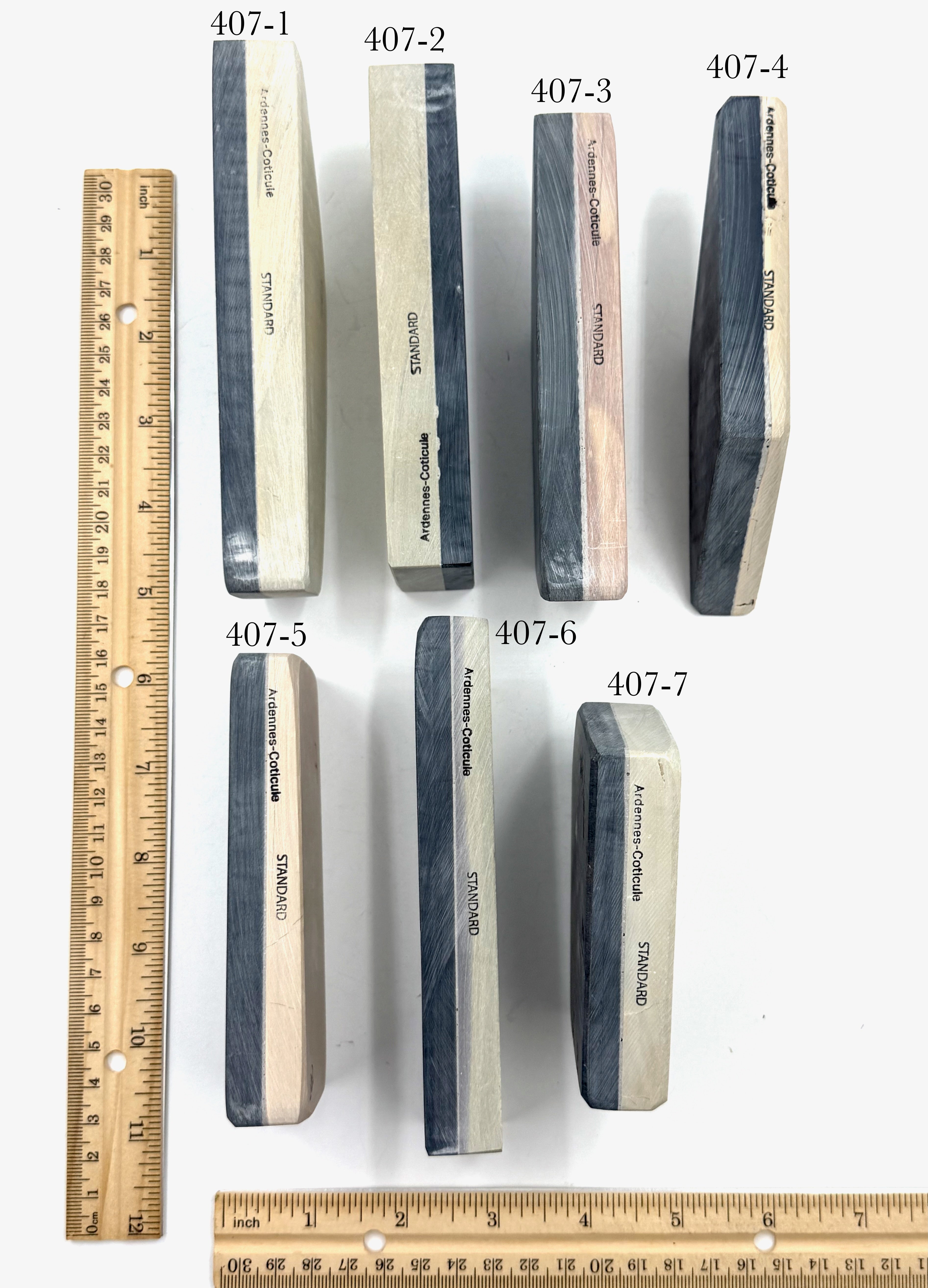 Belgian Coticule - Bout 7 Standard Grade Sharpening Stone - CHOOSE YOUR STONE