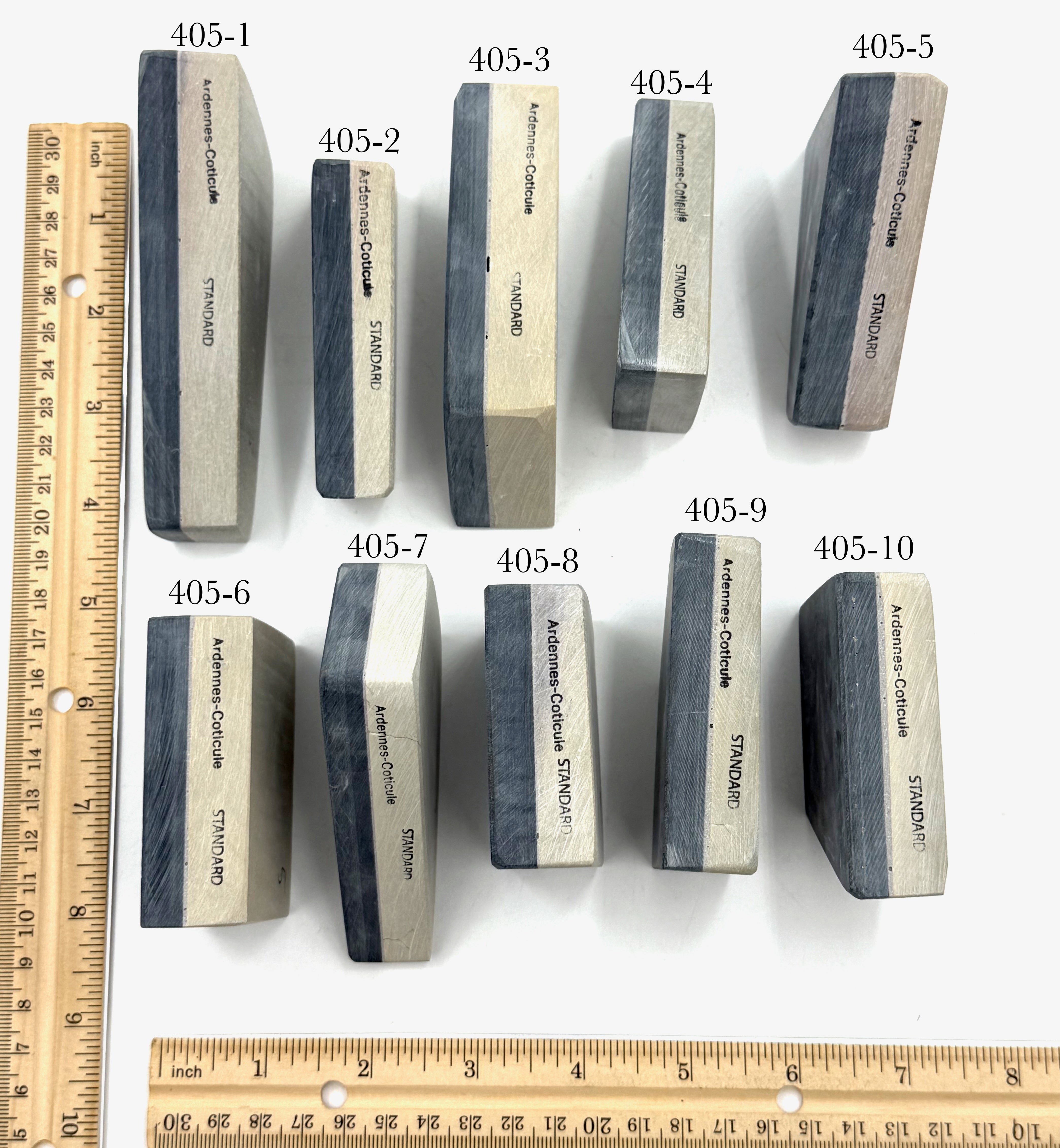 Belgian Coticule - Bout 5 Standard Grade Sharpening Stone - CHOOSE YOUR STONE