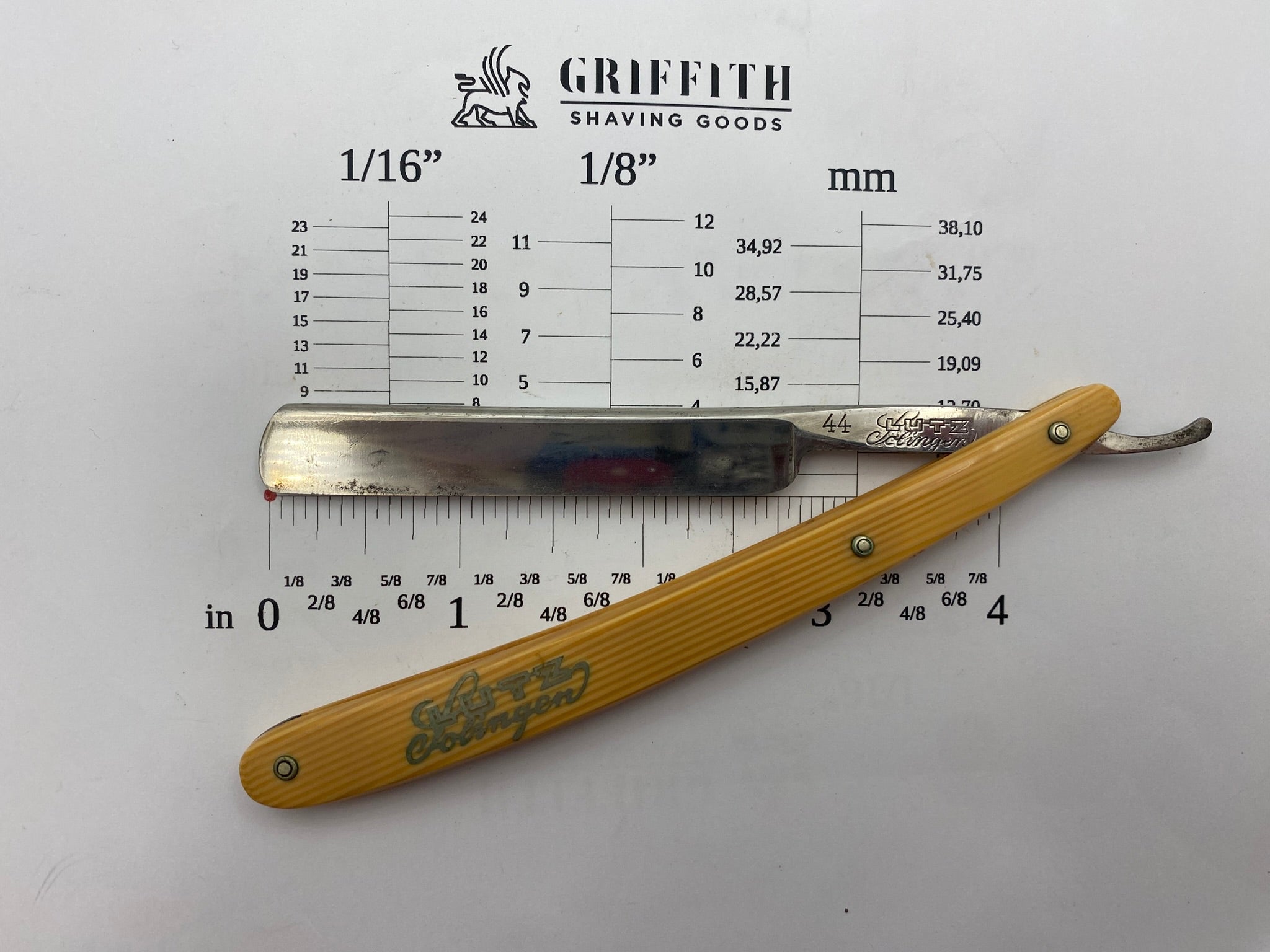 Vintage Lutz Solingen Razor for Restoration