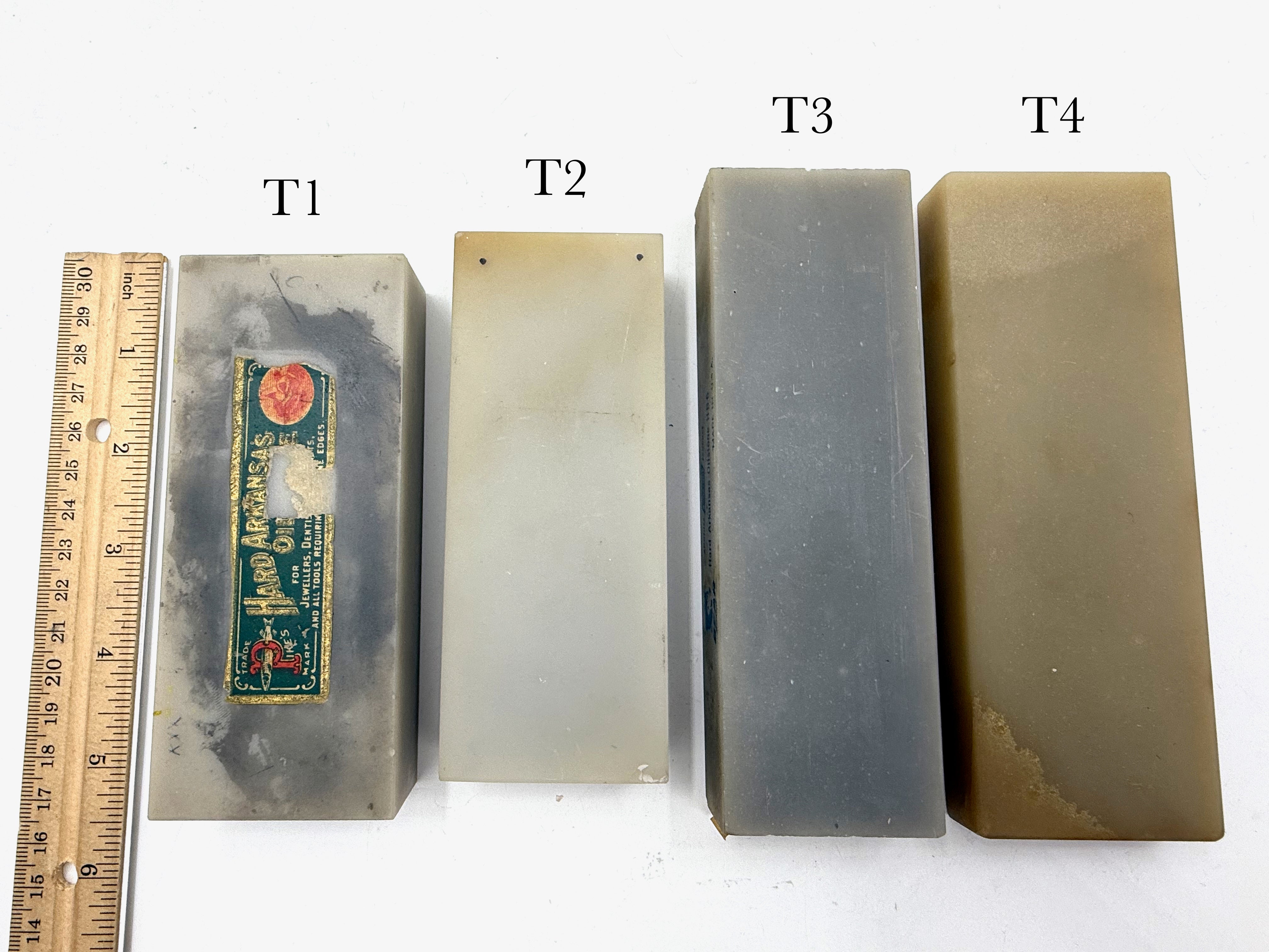 Hard Translucent Arkansas - Vintage Collectable Oilstones / Sharpening Stones