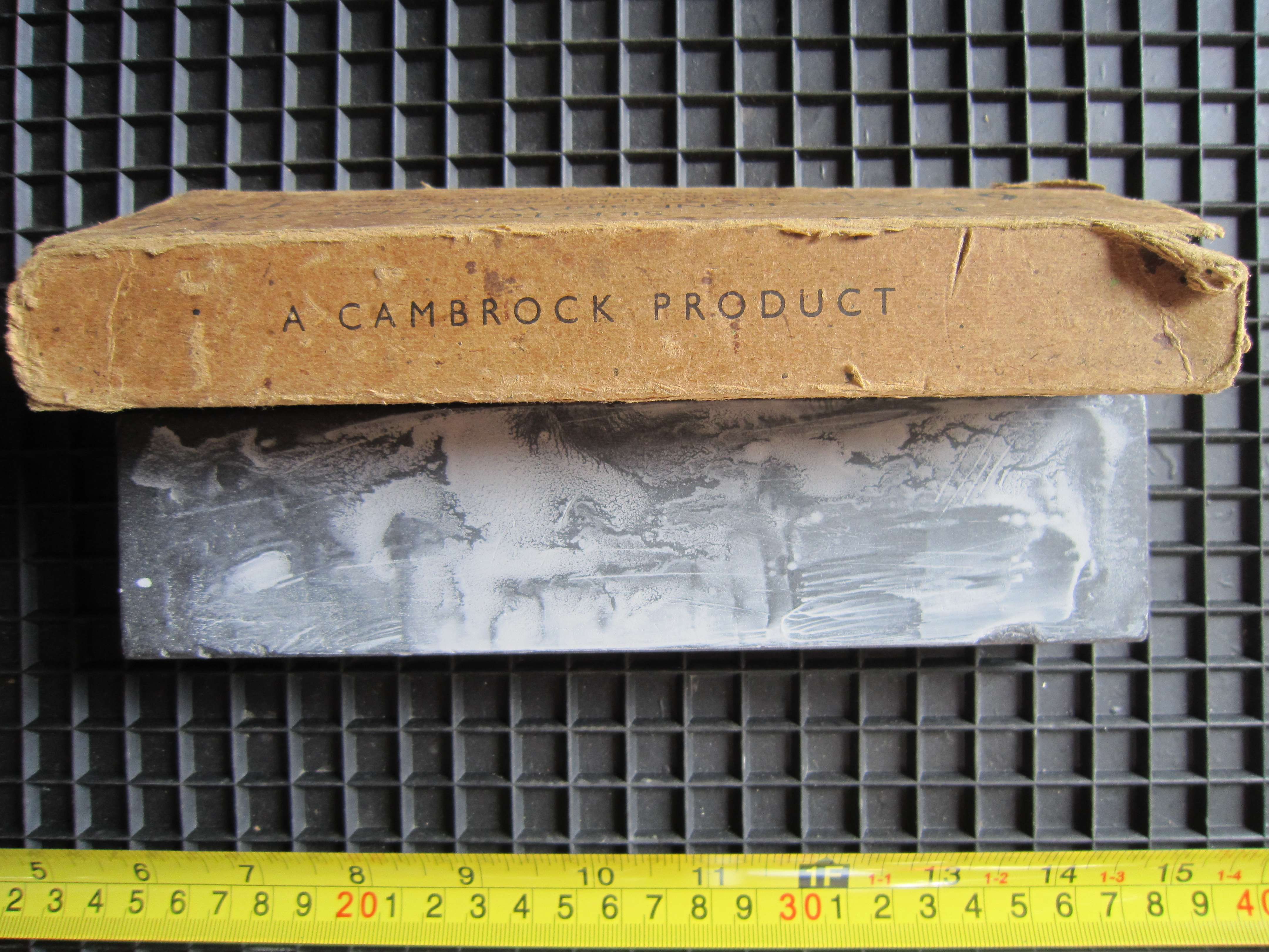 SilkStone Vintage Natural British Sharpening & Honing Stone - 200mm x 50mm (7.8" x 2")