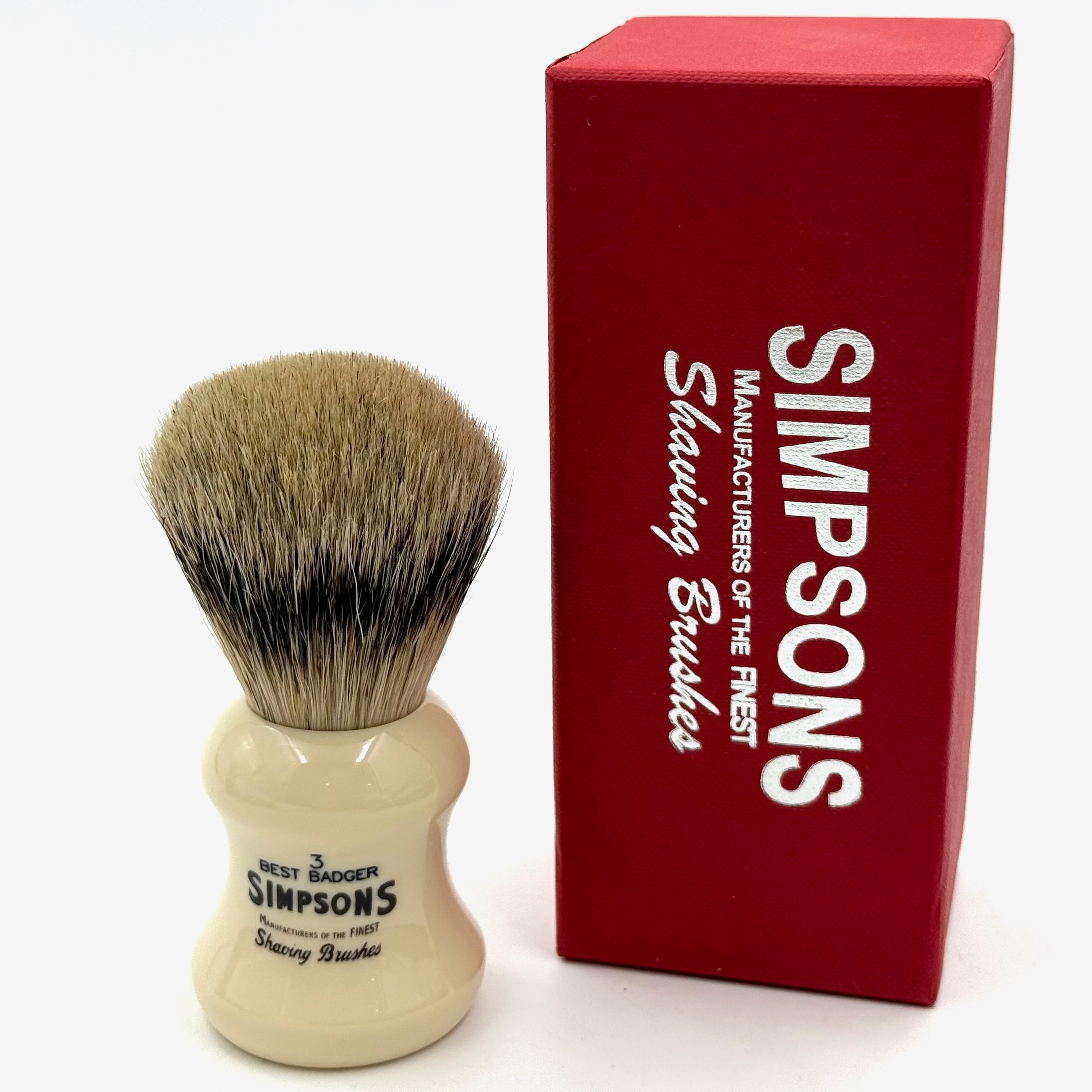 Limited Edition Eagle 3 Best Badger Shaving Brush - Ivory