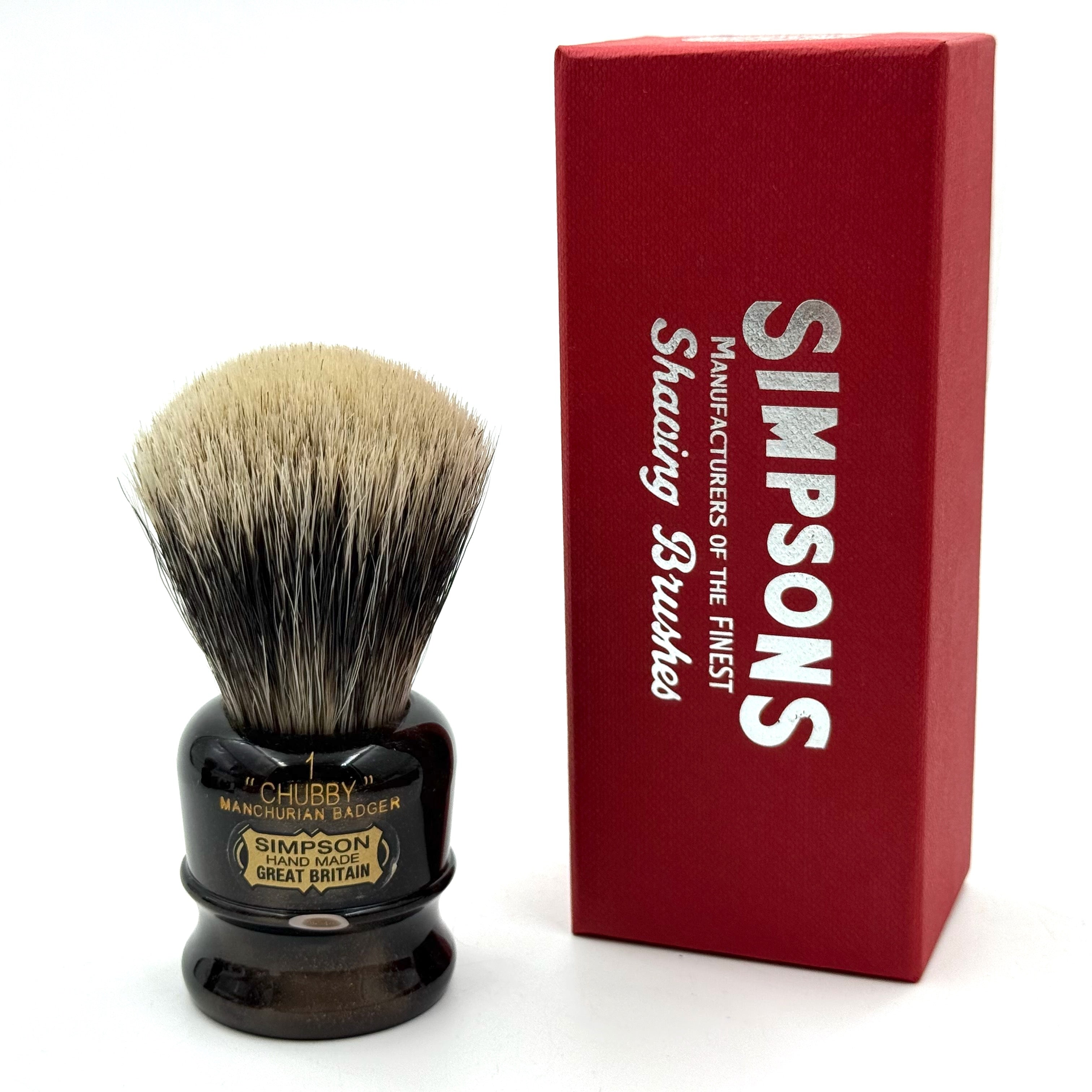 Limited Edition Simpson Chubby CH1 Manchurian Badger Shaving Brush - Desert Camo