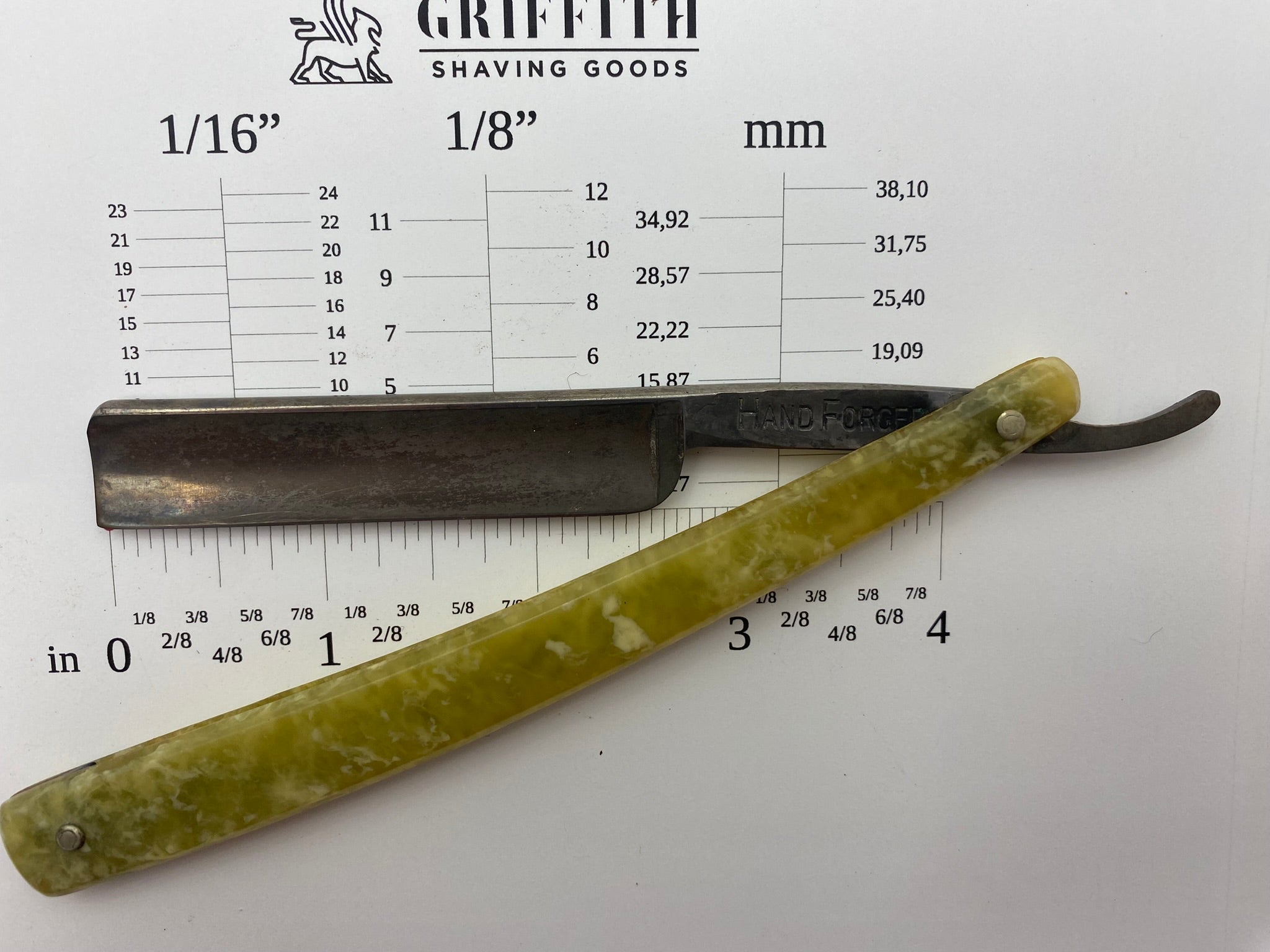 Vintage Genco Hand Forged American Razor for Restoration