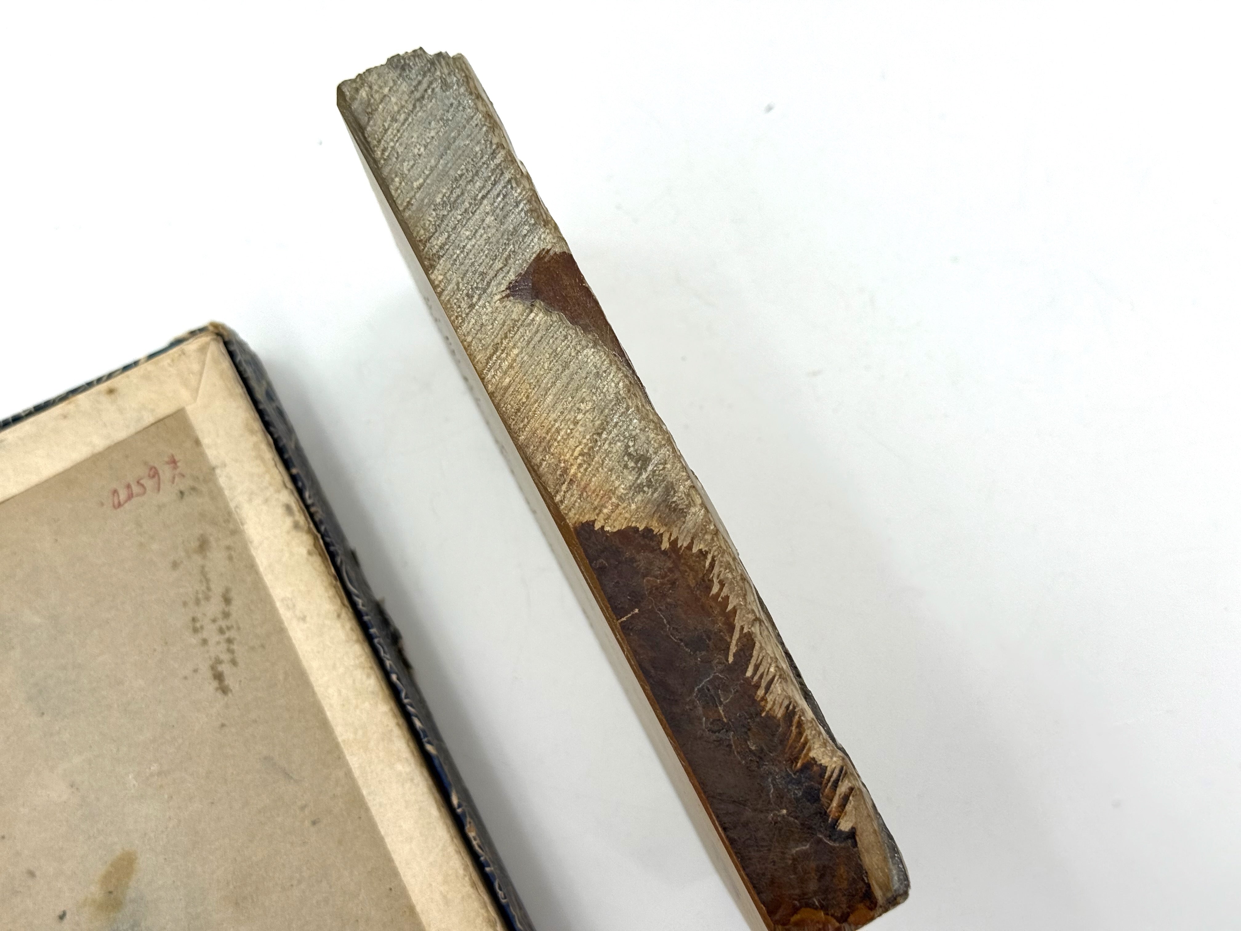 Hatanaka Nakayama Asagi Maruka Rare Japanese Natural Finishing Whetstone