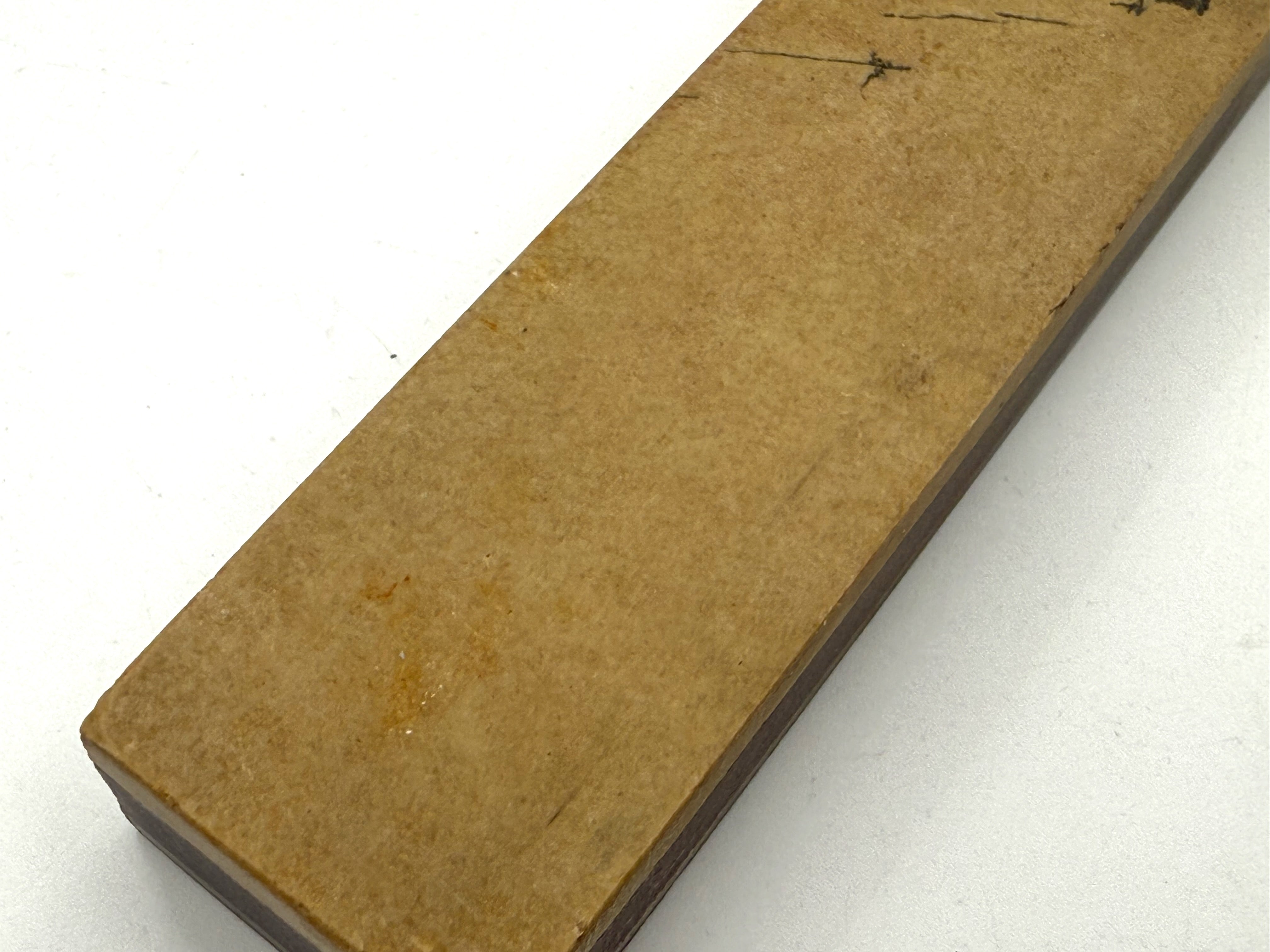 Coticule belge - Coffret d'affûtage pour rasoir - Combinaison vintage - 178 mm x 38 mm (7" x 1,5") - Affûtage