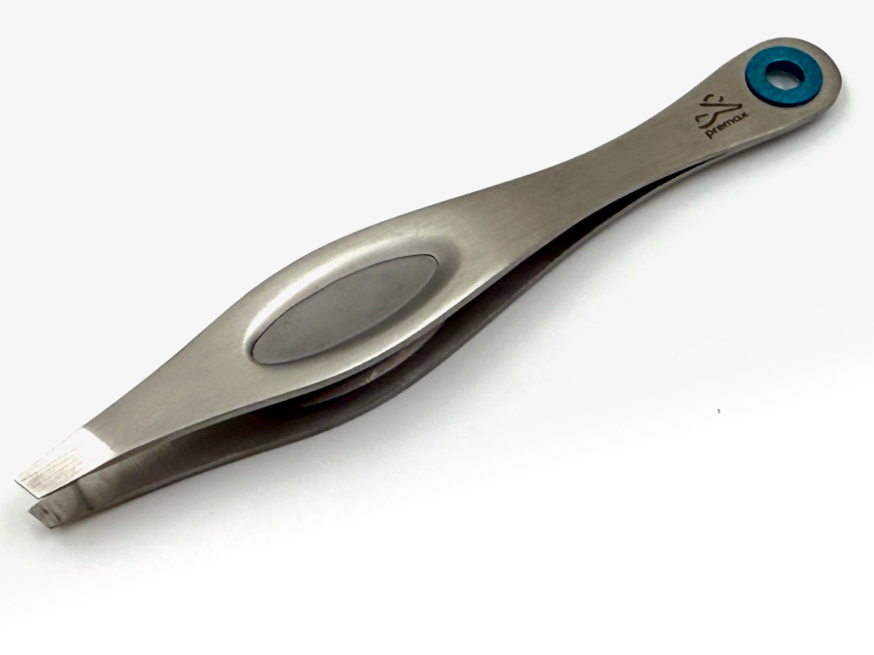 Premax Ringlock Stainless Steel Angled Tweezers