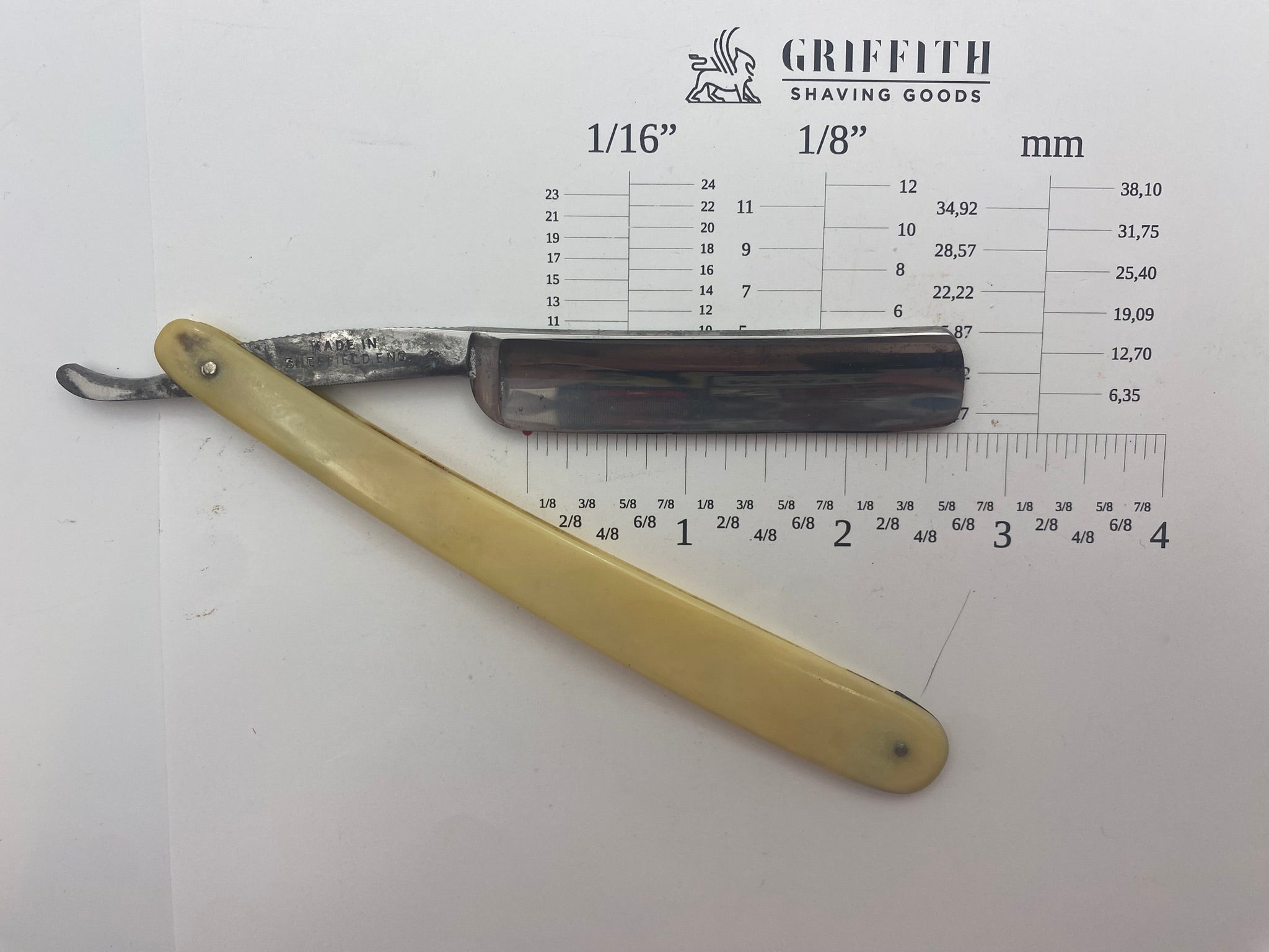 Vintage Hill & Son Sheffield Razor for Restoration