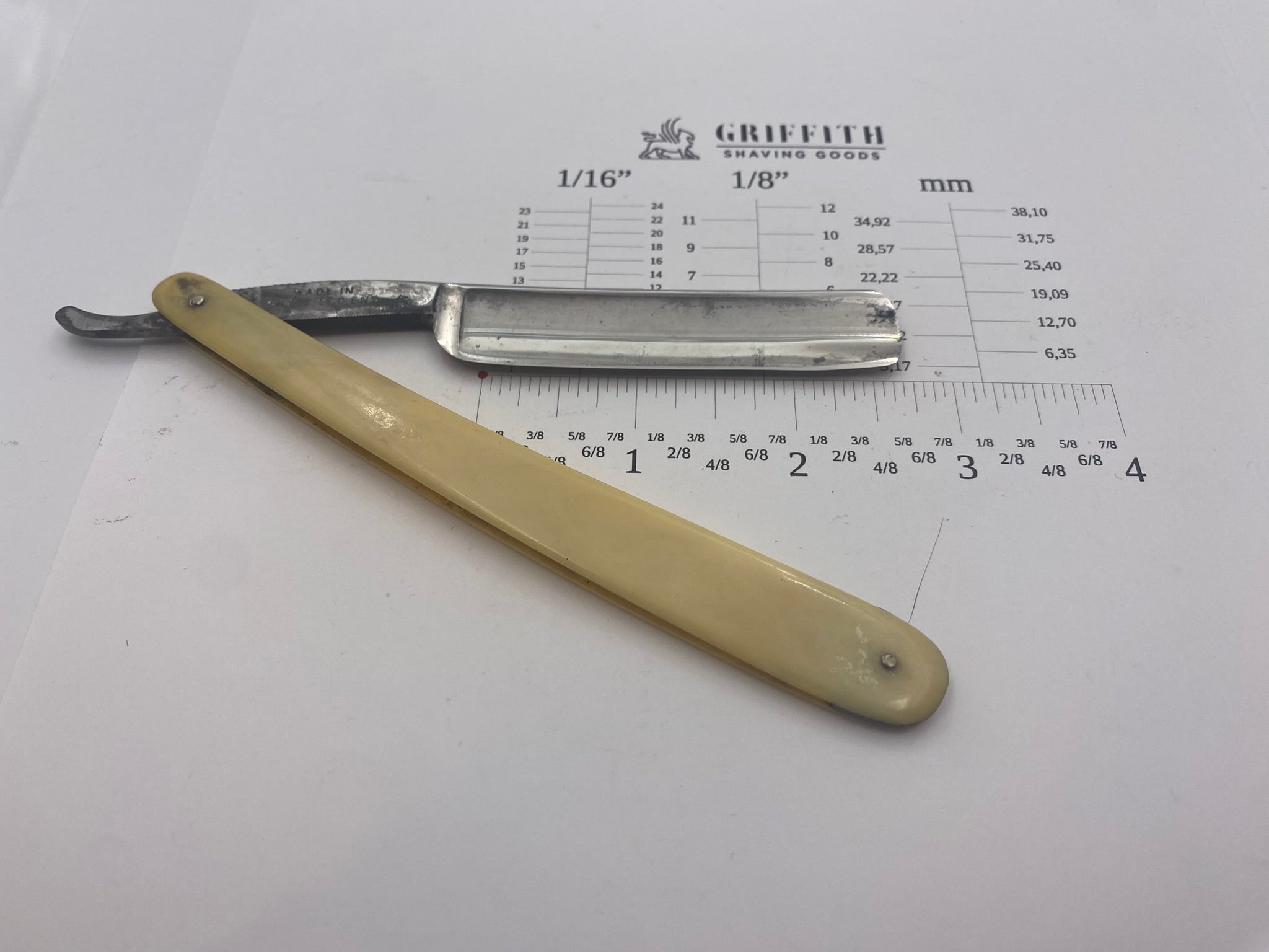 Vintage Hill & Son Sheffield Razor for Restoration