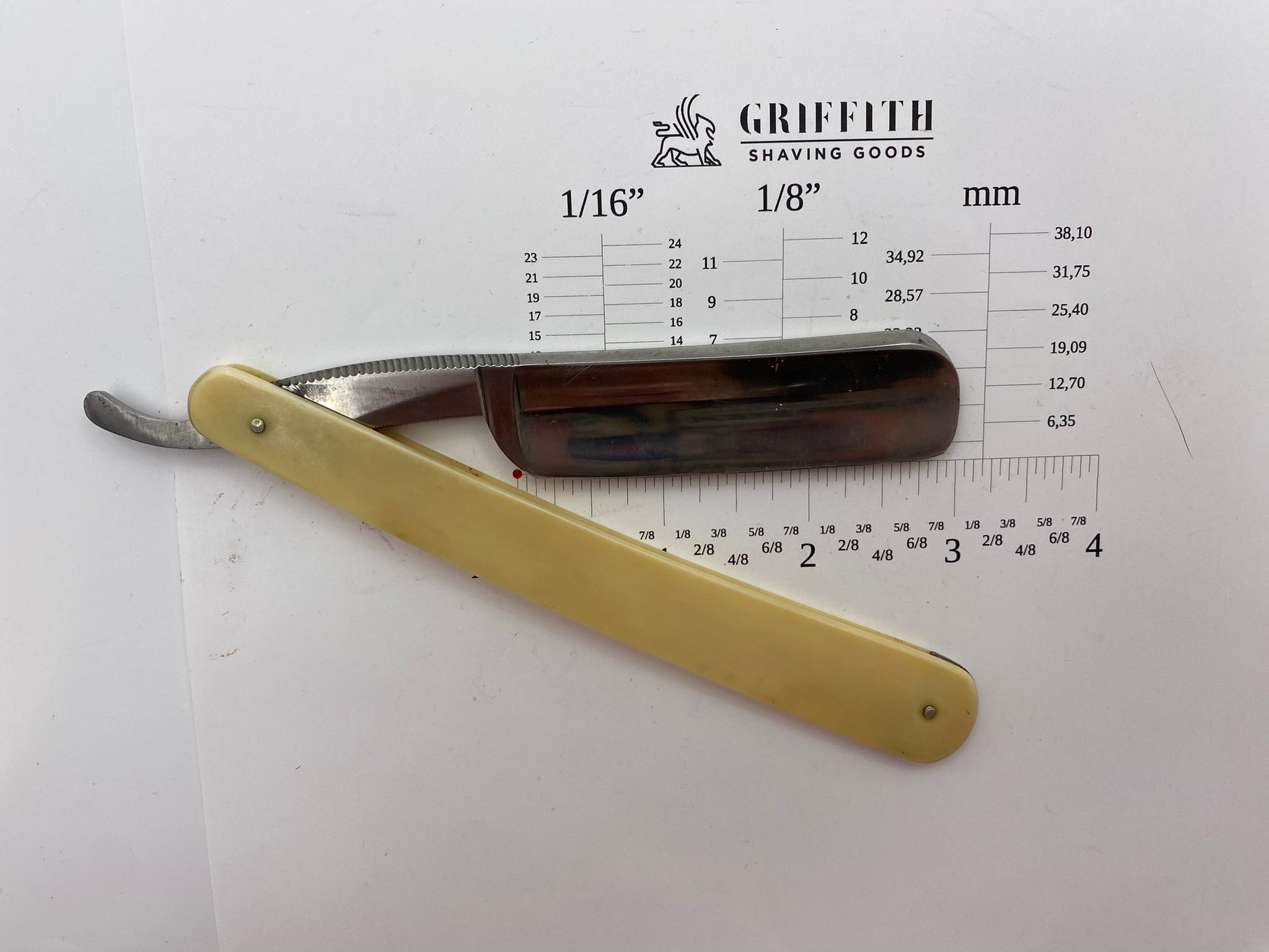 Vintage Sheffield Walker & Hall Flag Razor for Restoration