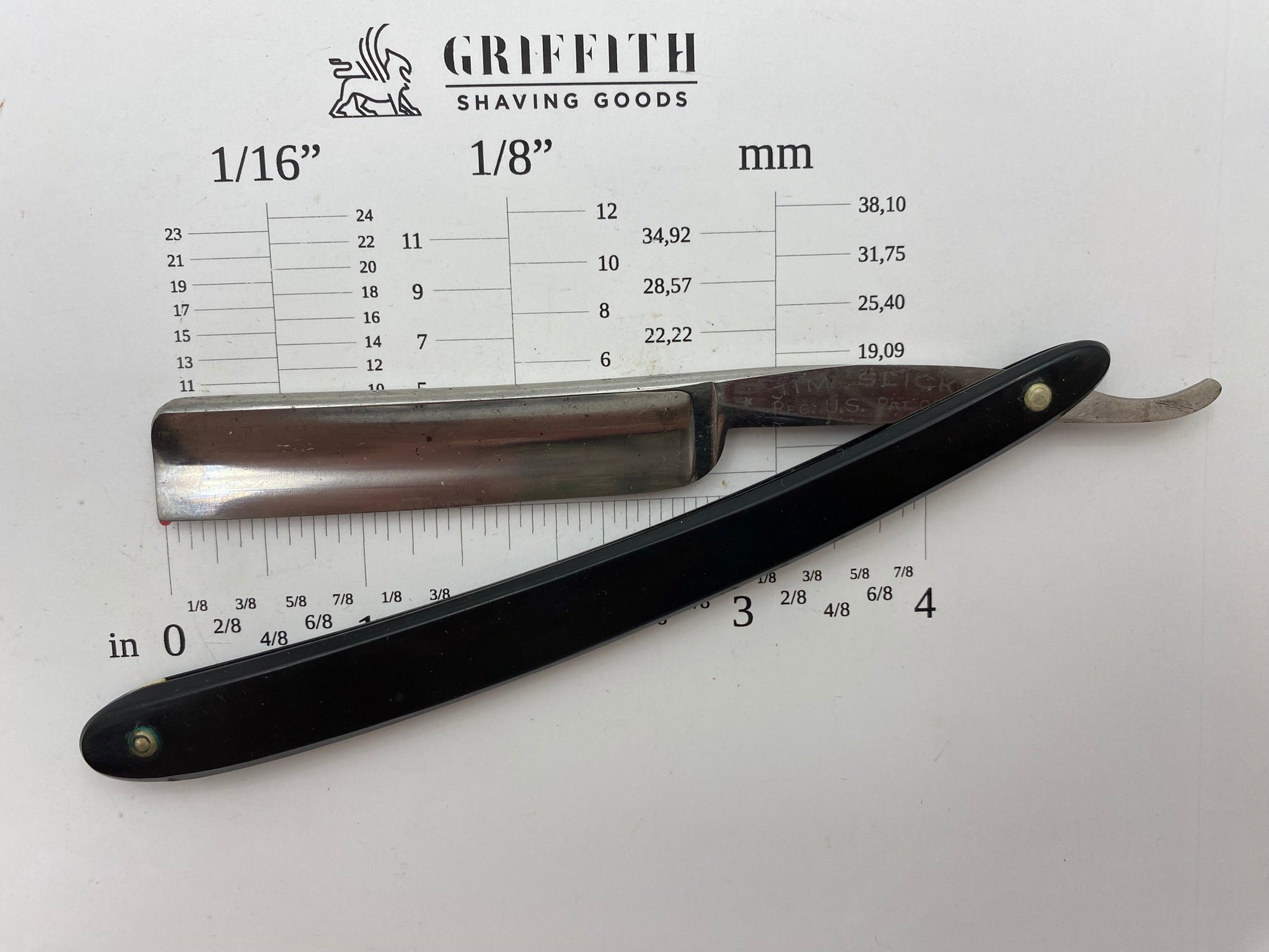 Vintage "Jim Slick" Made in Sweden Razor for Restoration