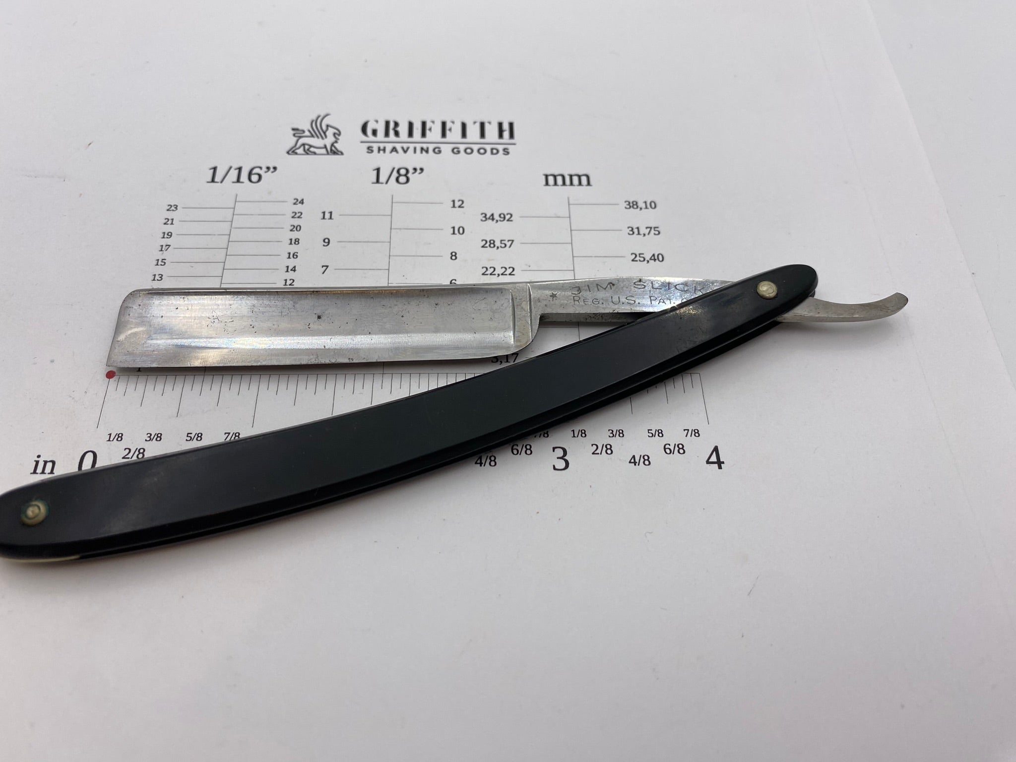 Vintage "Jim Slick" Made in Sweden Razor for Restoration