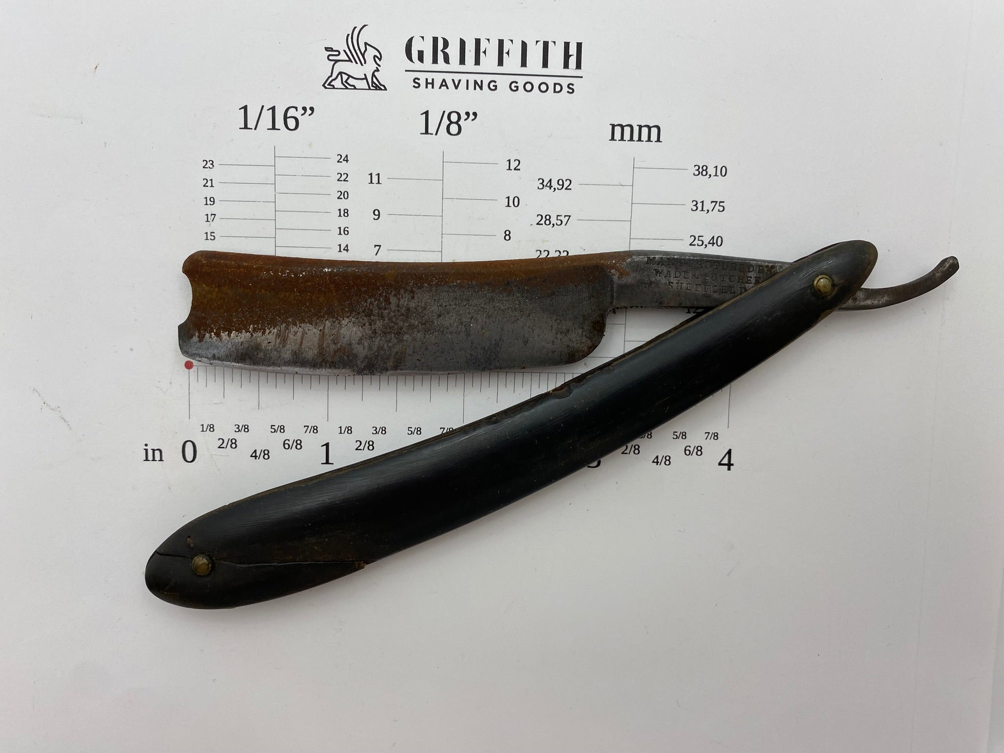 Vintage Wade & Butcher Sheffield Razor for Restoration