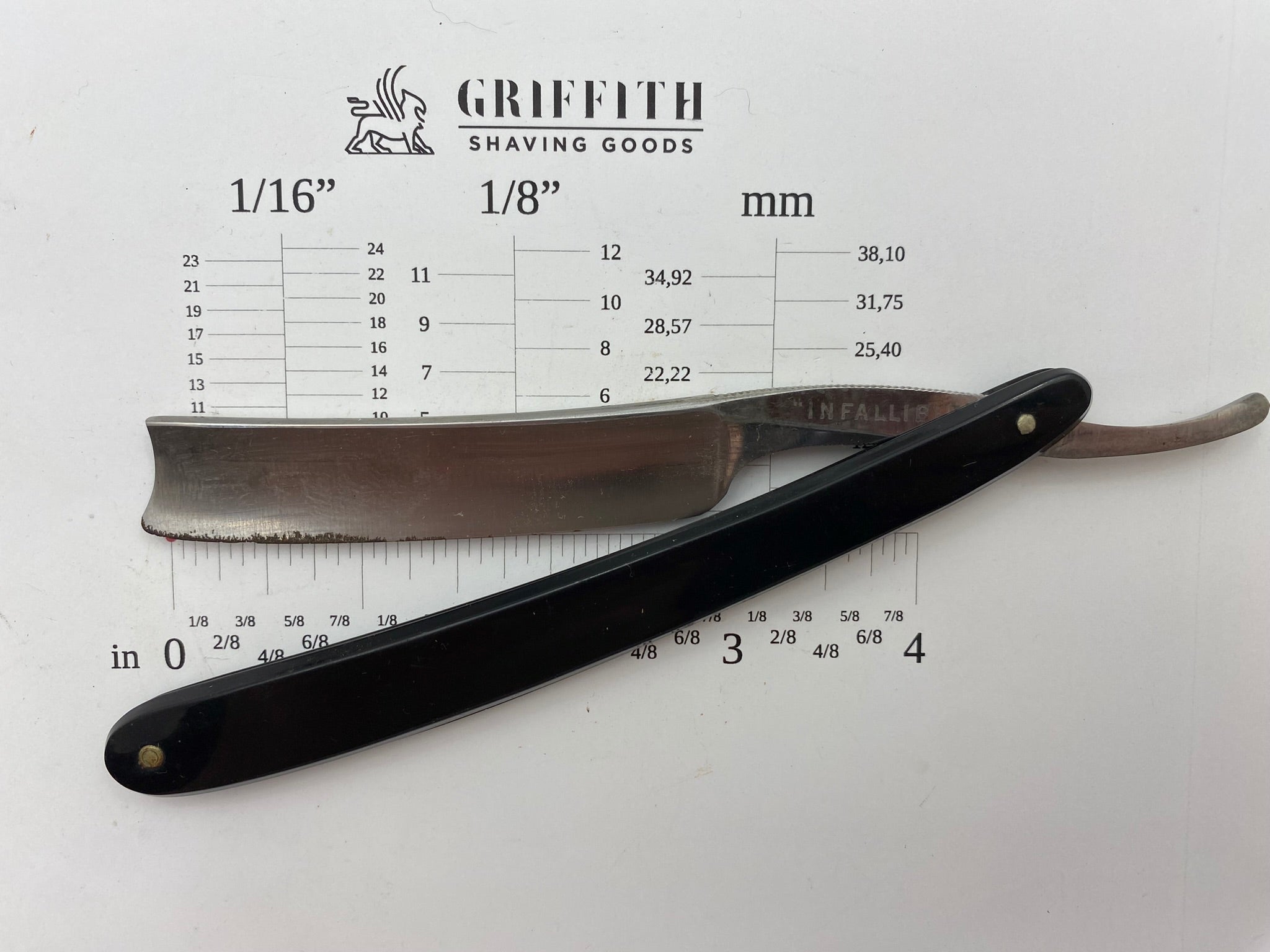 Vintage Curley & Brother "Infallible" Razor for Restoration