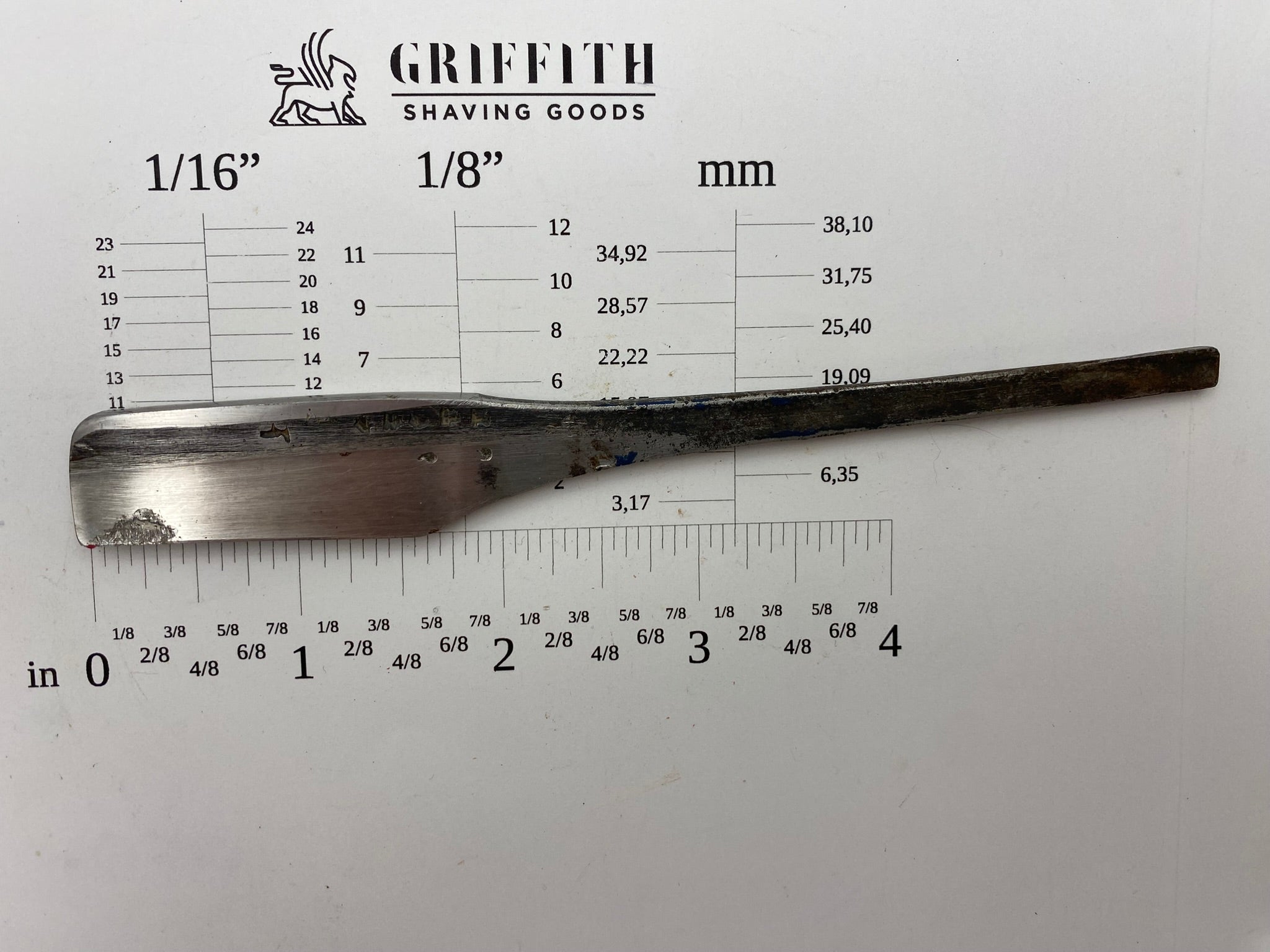 Vintage Japanese Kamisori Razor for Restoration