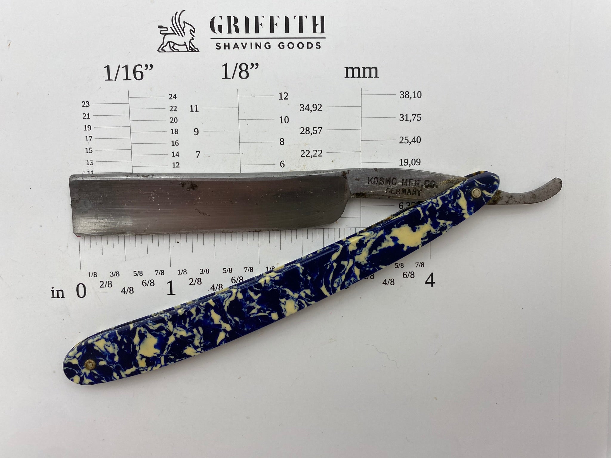 Vintage Kosmo Mfg. Co. Razor for Restoration