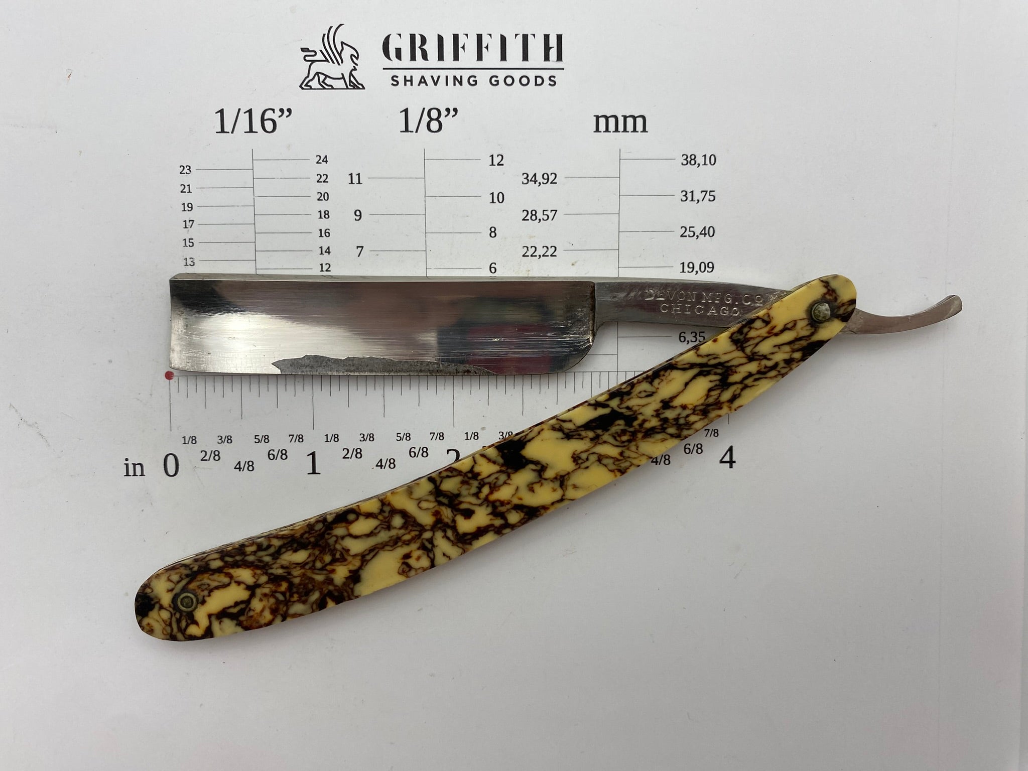 Vintage Devon Mfg. Co. Razor for Restoration