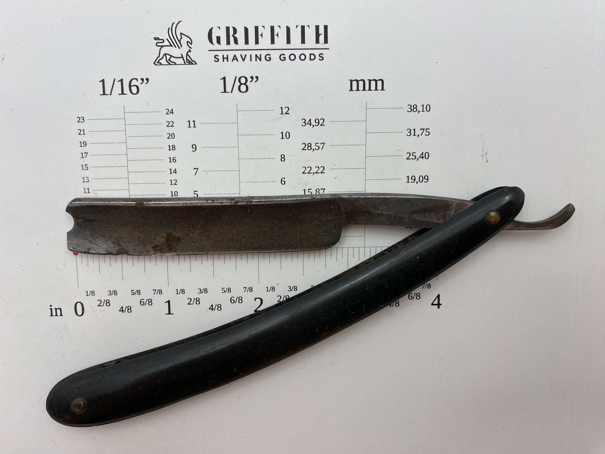 Vintage Torrey Razor Co. American Razor for Restoration