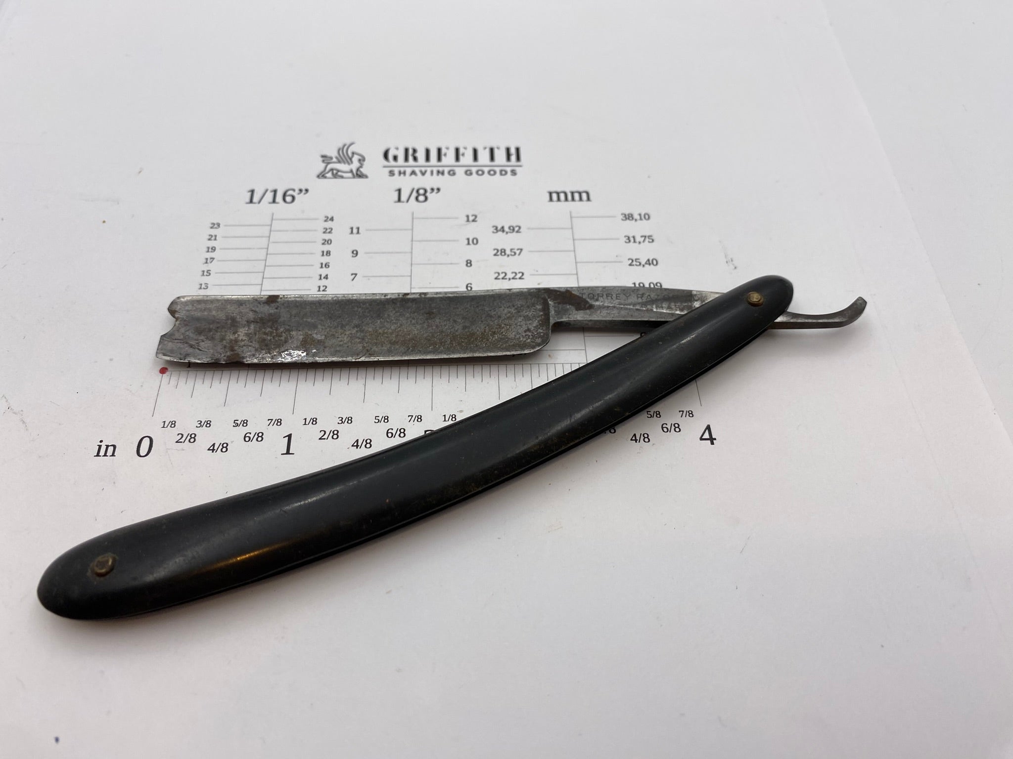 Vintage Torrey Razor Co. American Razor for Restoration