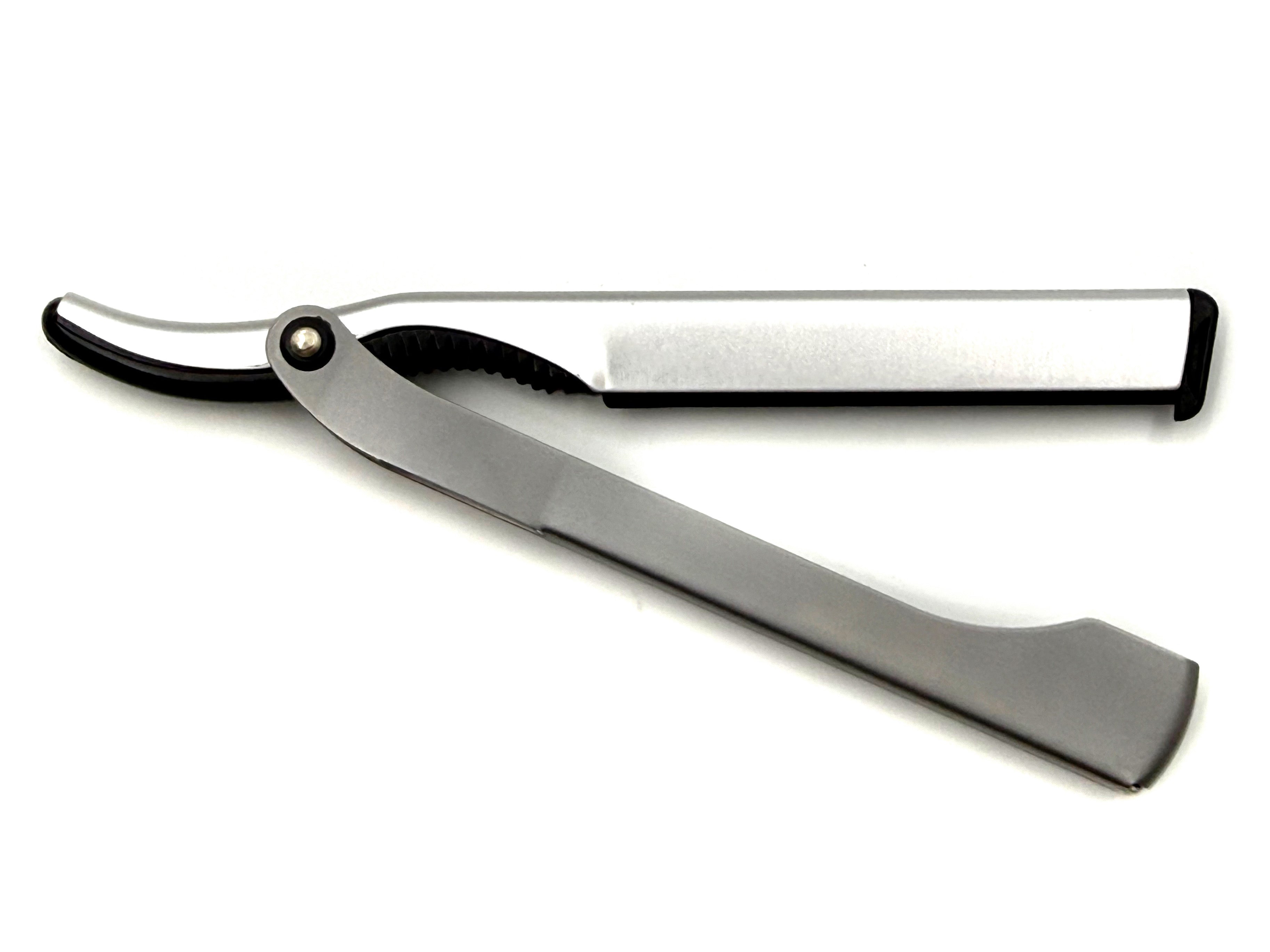 Dovo Shavette Straight Razor - Aluminum